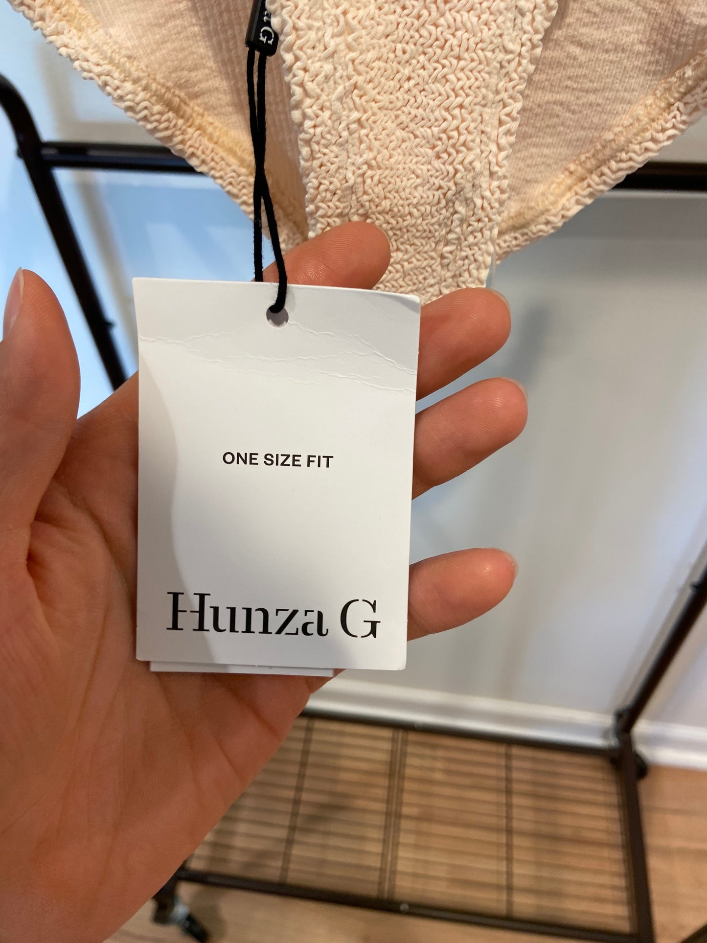 Hunza G Pink Julia Bikini Set size OS