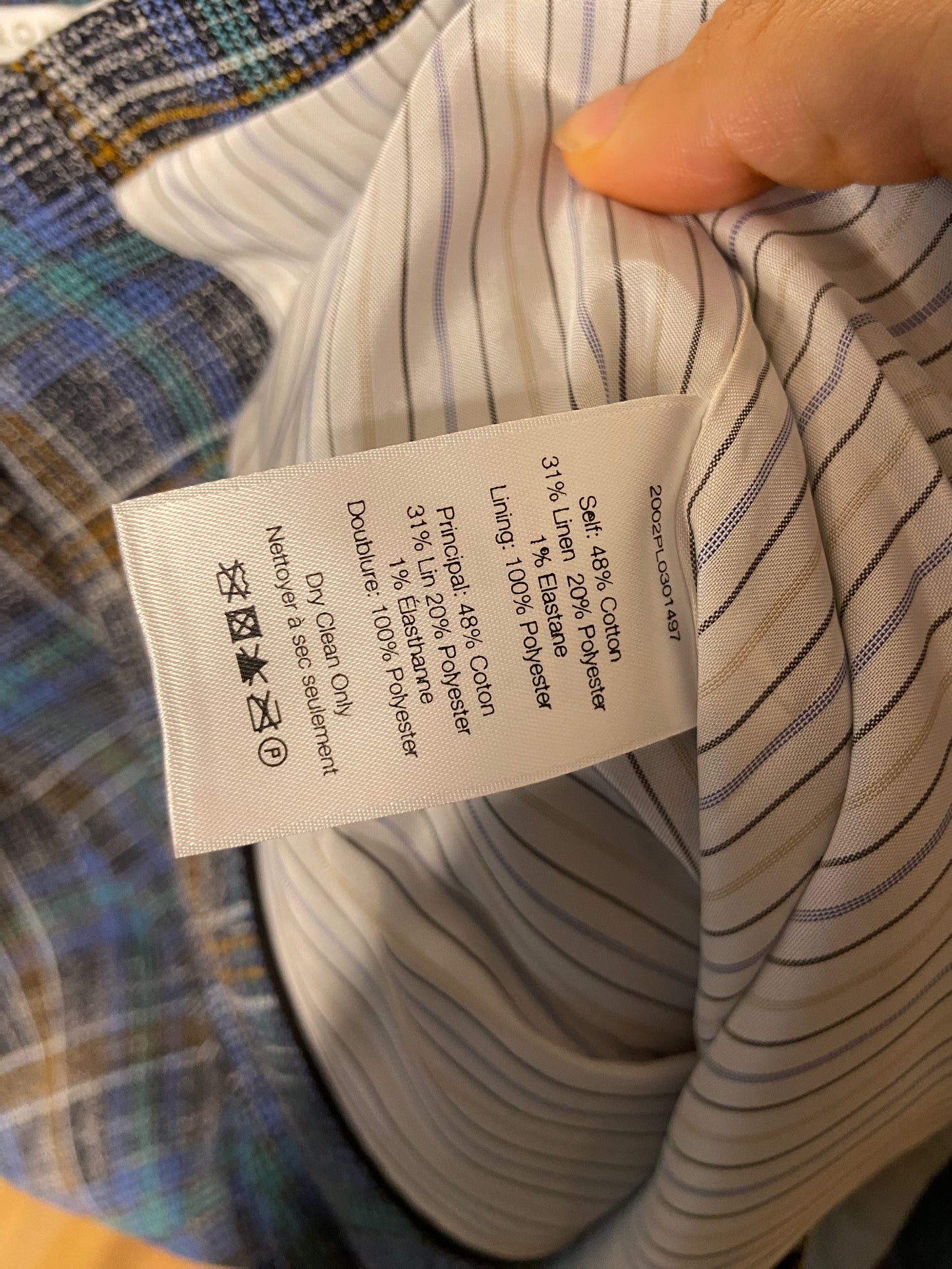 Veronica Beard Martel Dickey Plaid Dickey Jacket size 4