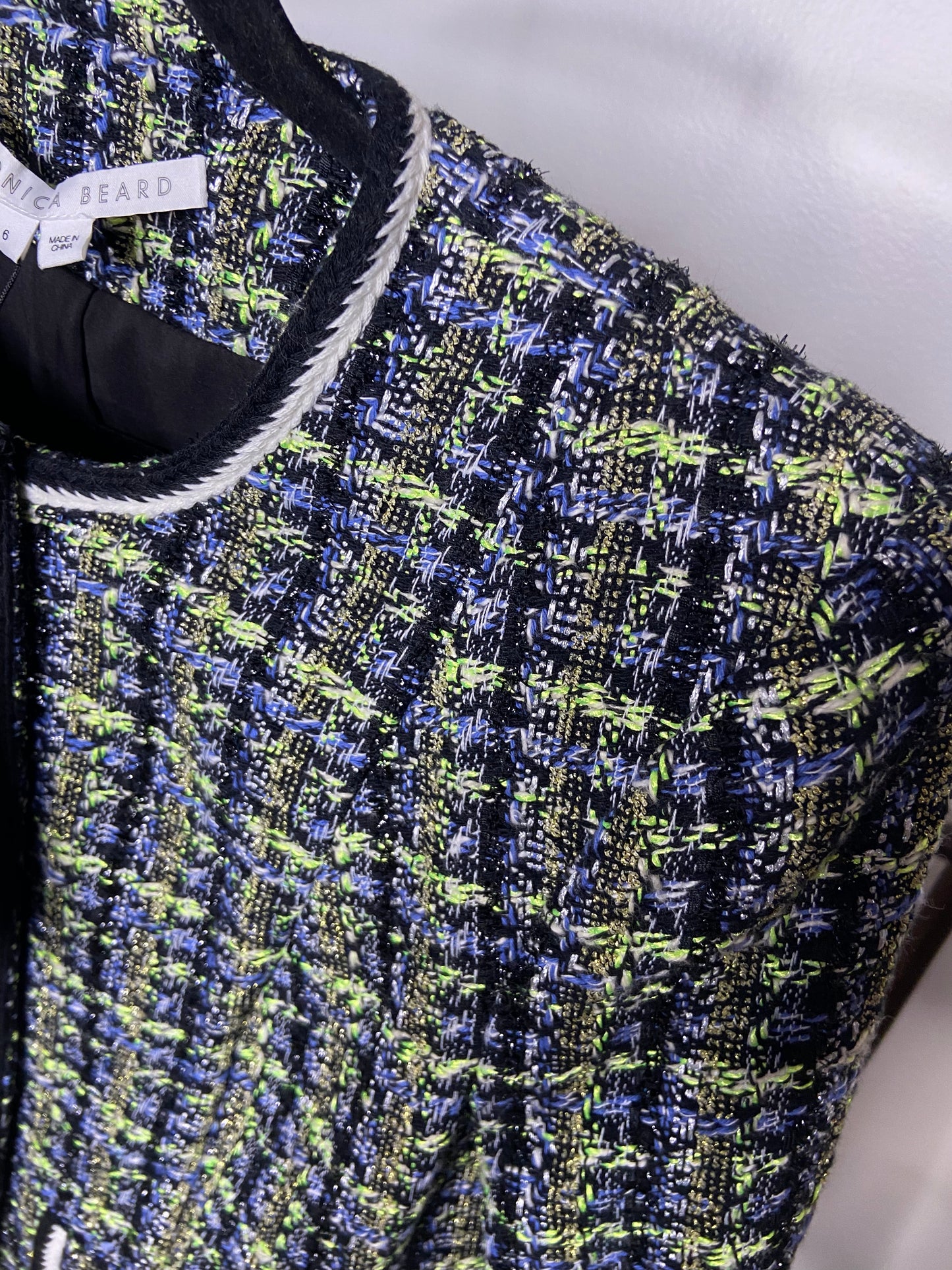 Veronica Beard Ceres Tweed Jacket size 6