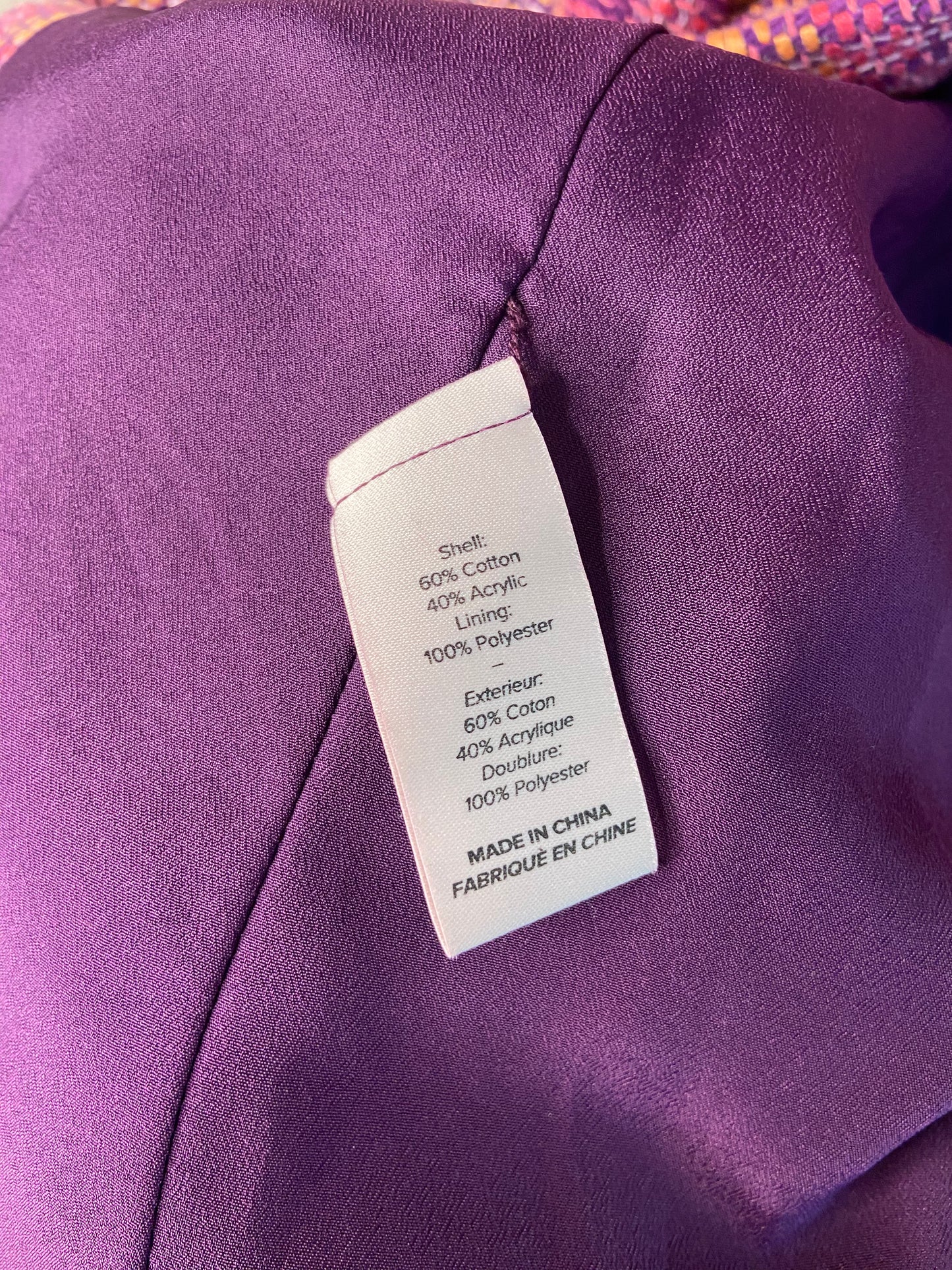 Cinq a Sept Khloe Boxweave Blazer size 6