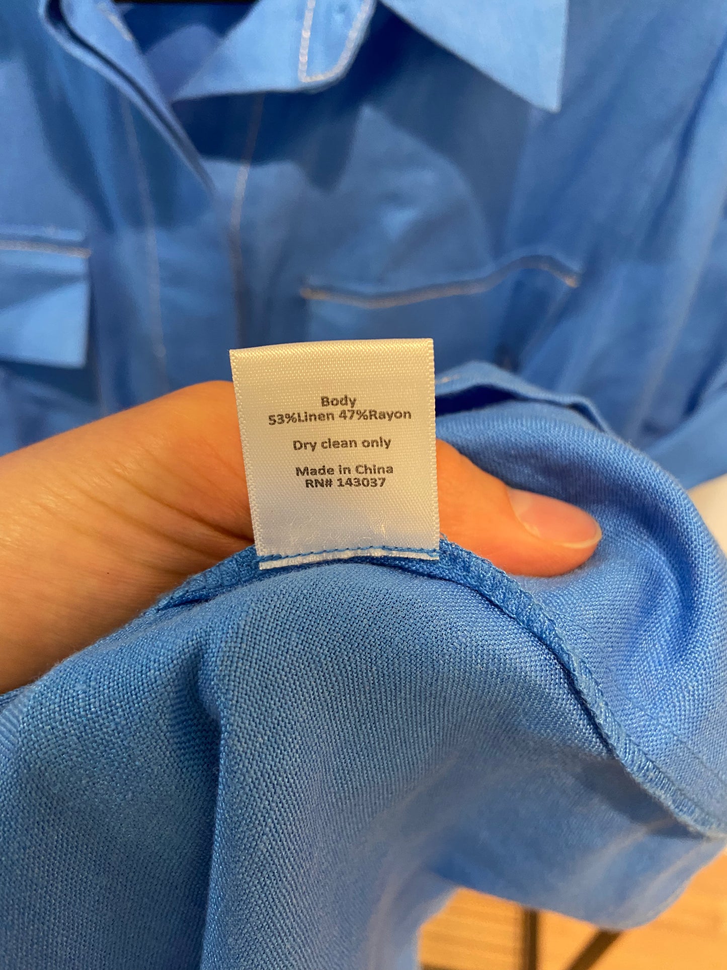 Hunter Bell Charlotte Maxi Dress in French Blue size XS