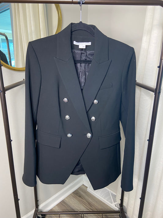 Veronica Beard Black Miller Dickey Jacket size 10