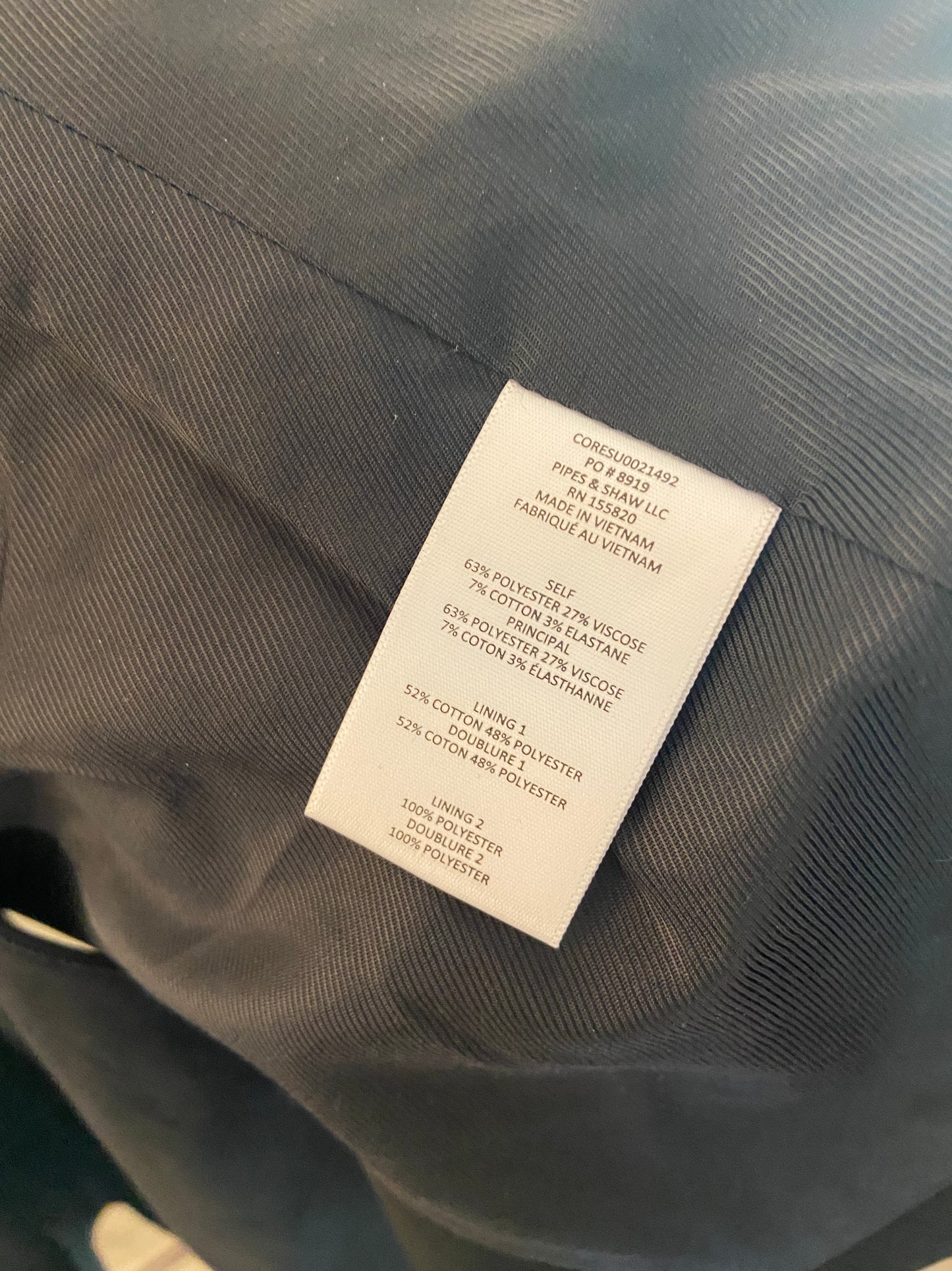 Veronica Beard Black Miller Dickey Jacket size 10