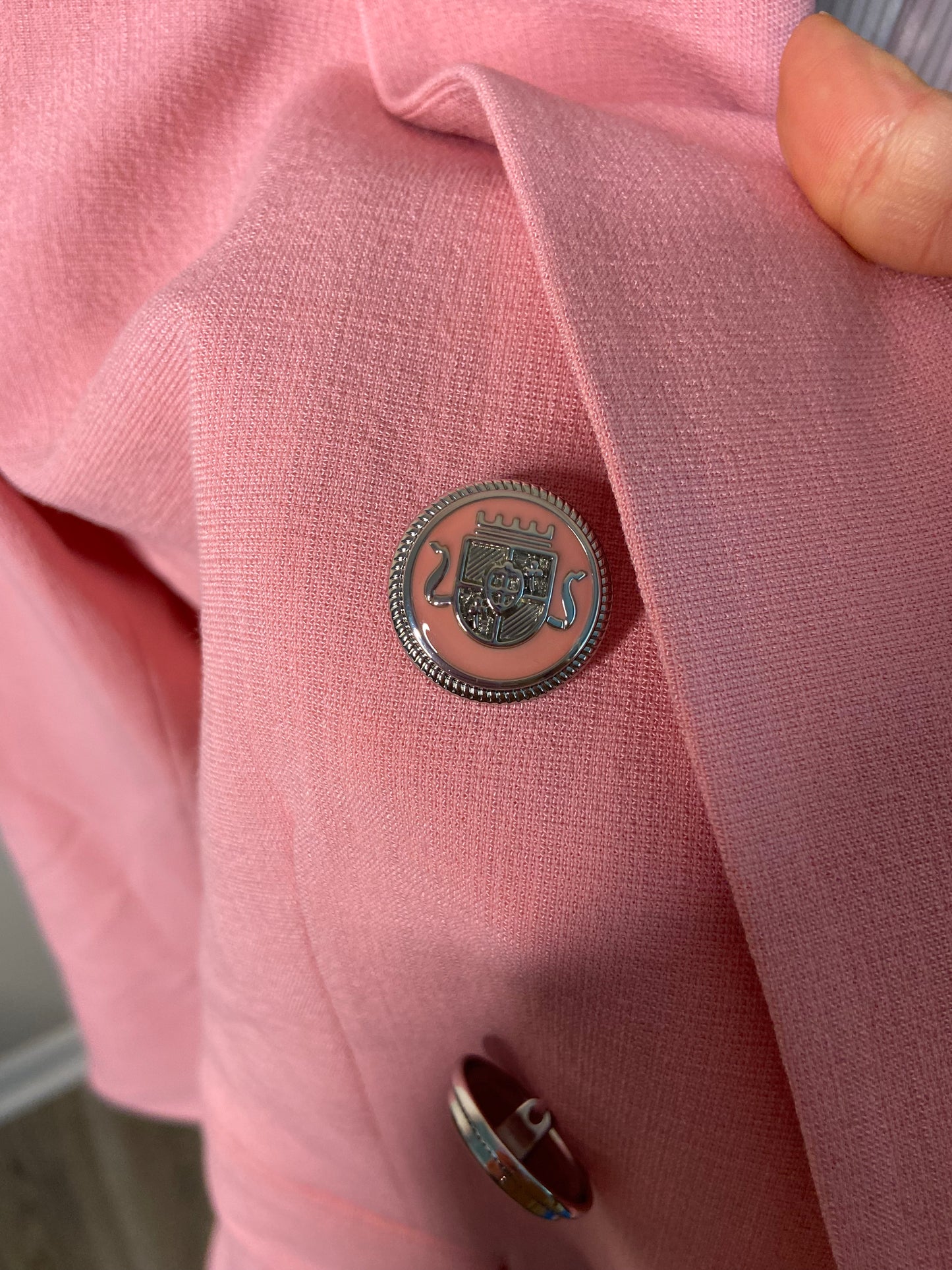 Veronica Beard Miler Dickey Jacket in Peony size 2