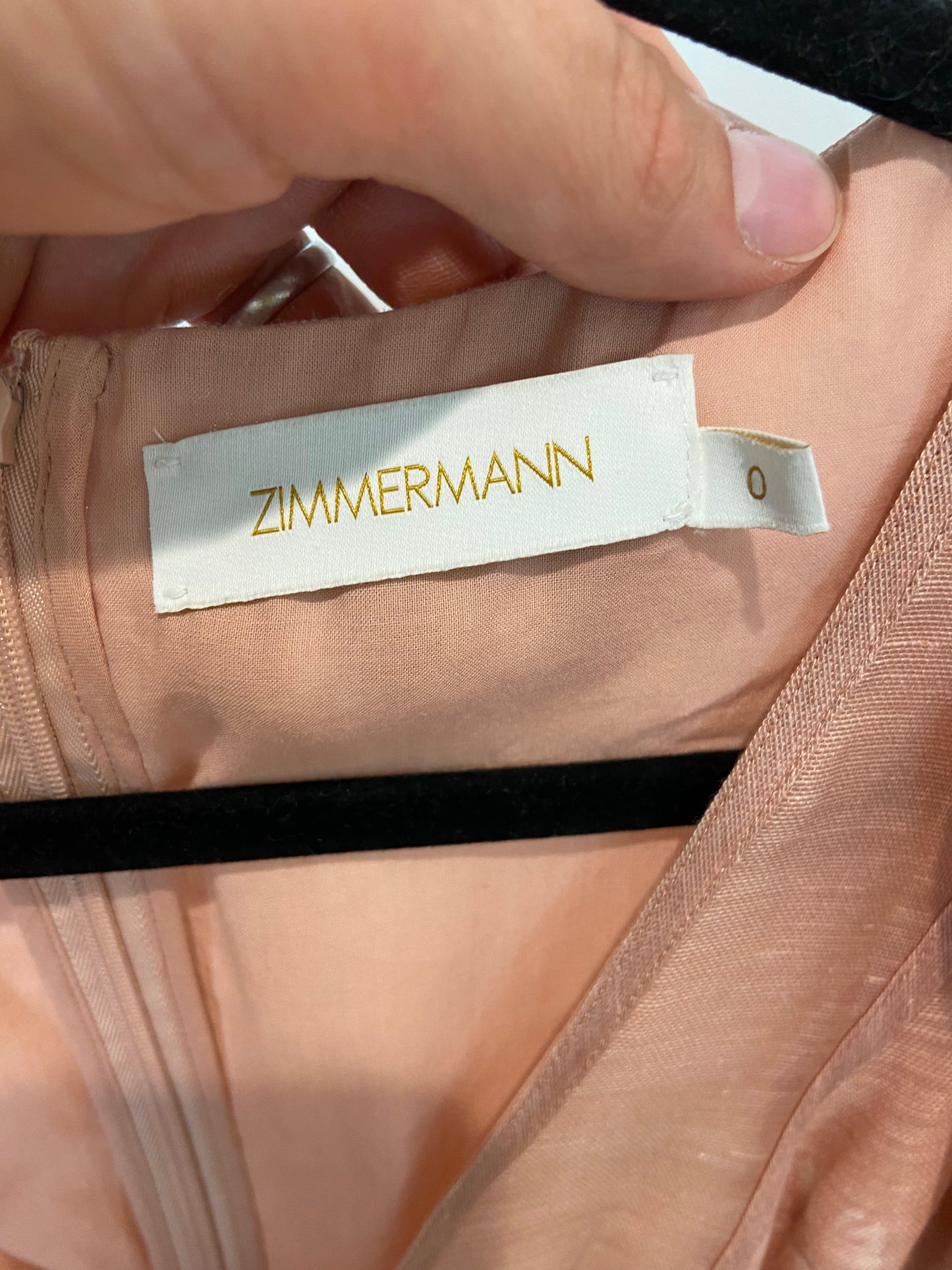 Zimmermann Dancer Puff Sleeve Mini Dress size 0 US 4