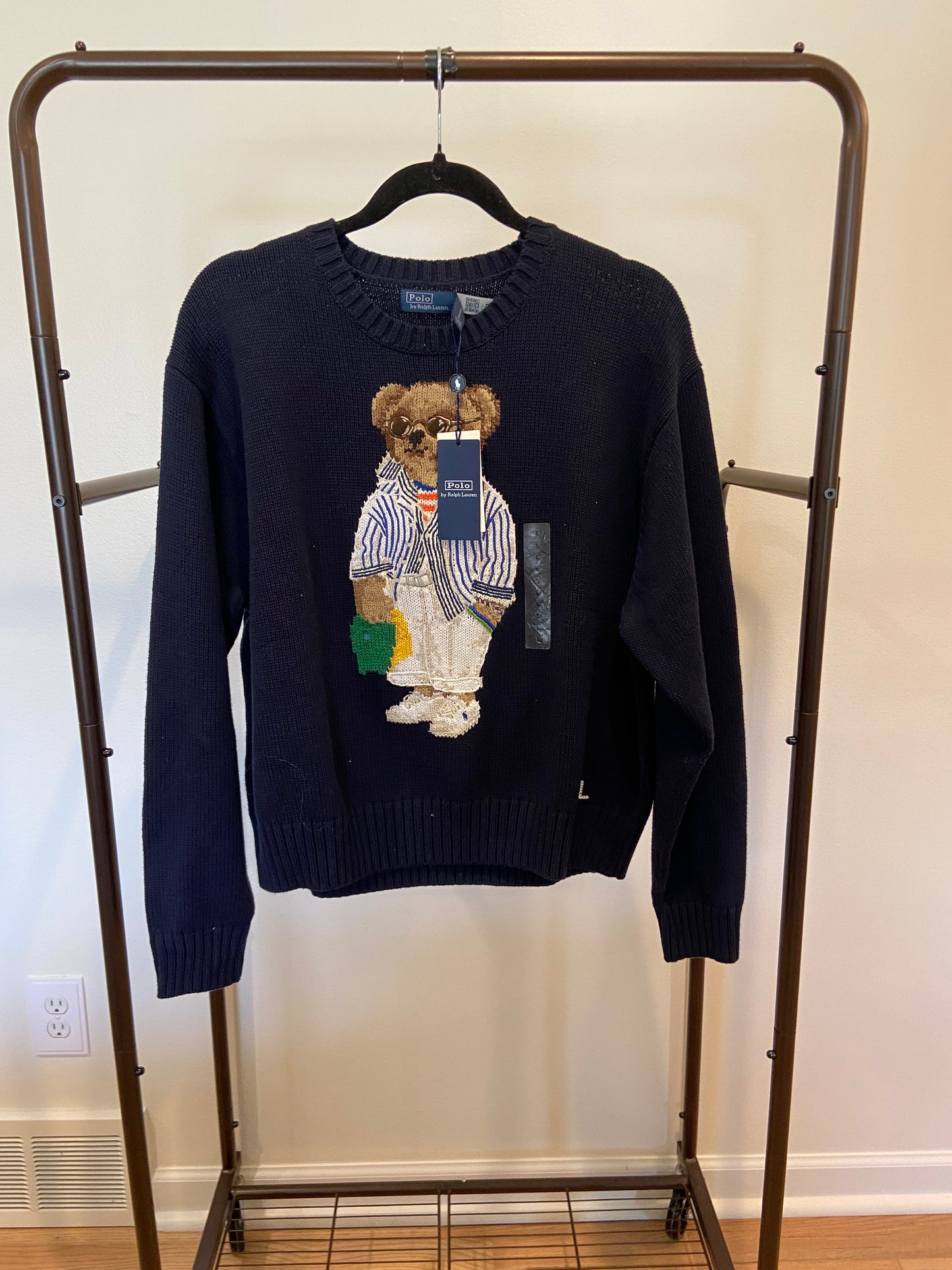 Polo Ralph Lauren Polo Bear Cotton Crewneck Sweater size L