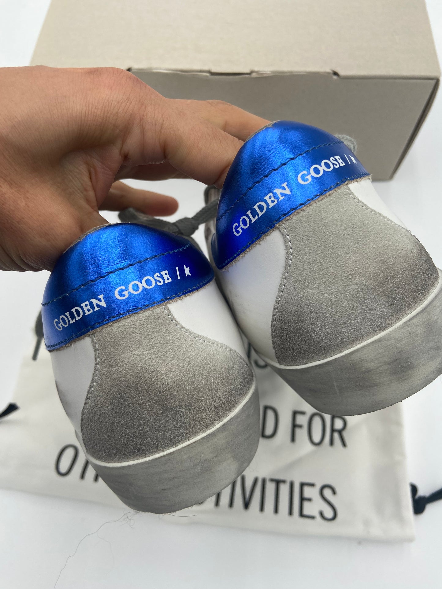 Golden Goose Superstar Classic with Spur Sneakers Size 38