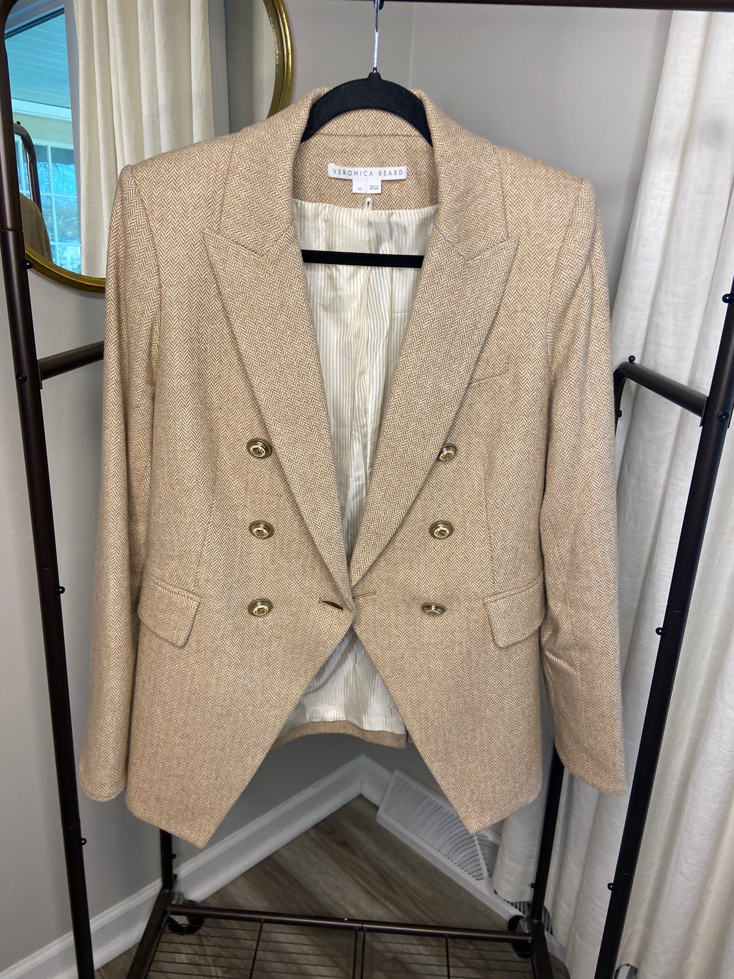 Veronica Beard Miller Dickey Jacket size 10