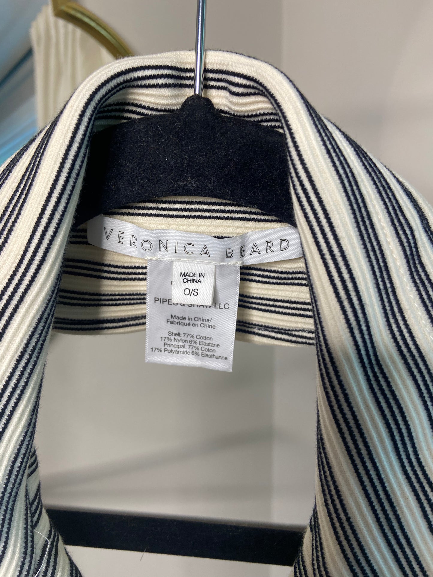 Veronica Beard Striped Dickey size 00-14