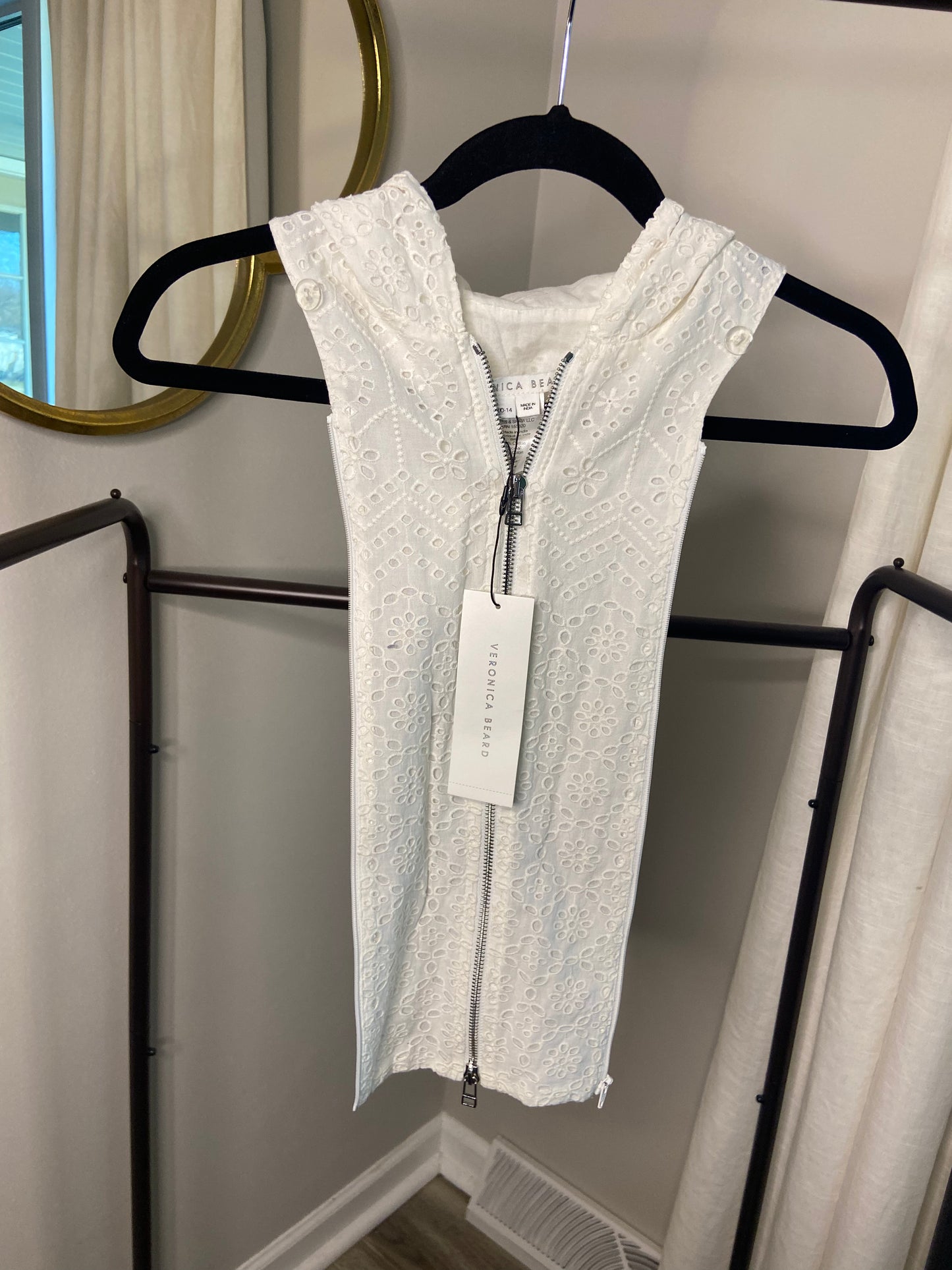 Veronica Beard Marlo Hoodie Dickey size 00-14
