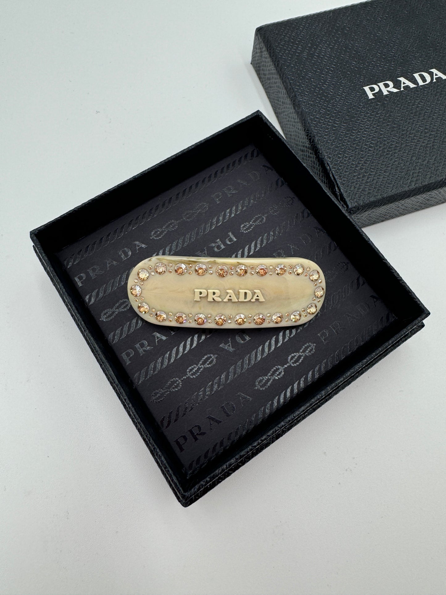 Prada Plex Hair Clip