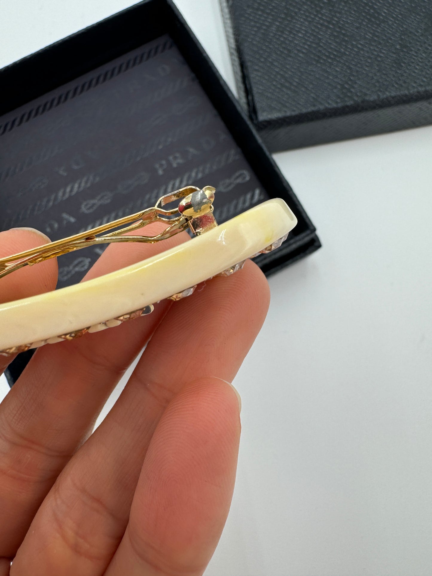 Prada Plex Hair Clip