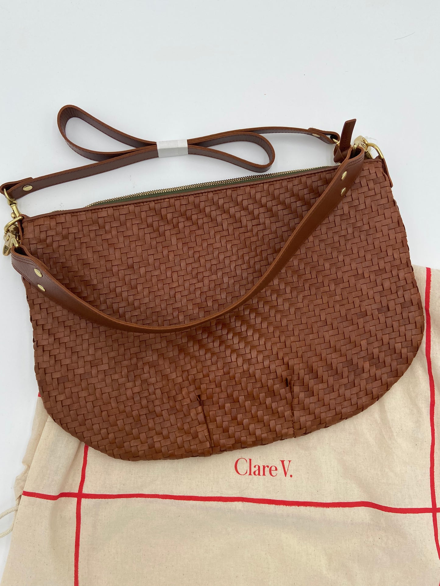 Clare V. Moyen Messenger Bag in Hazelnut