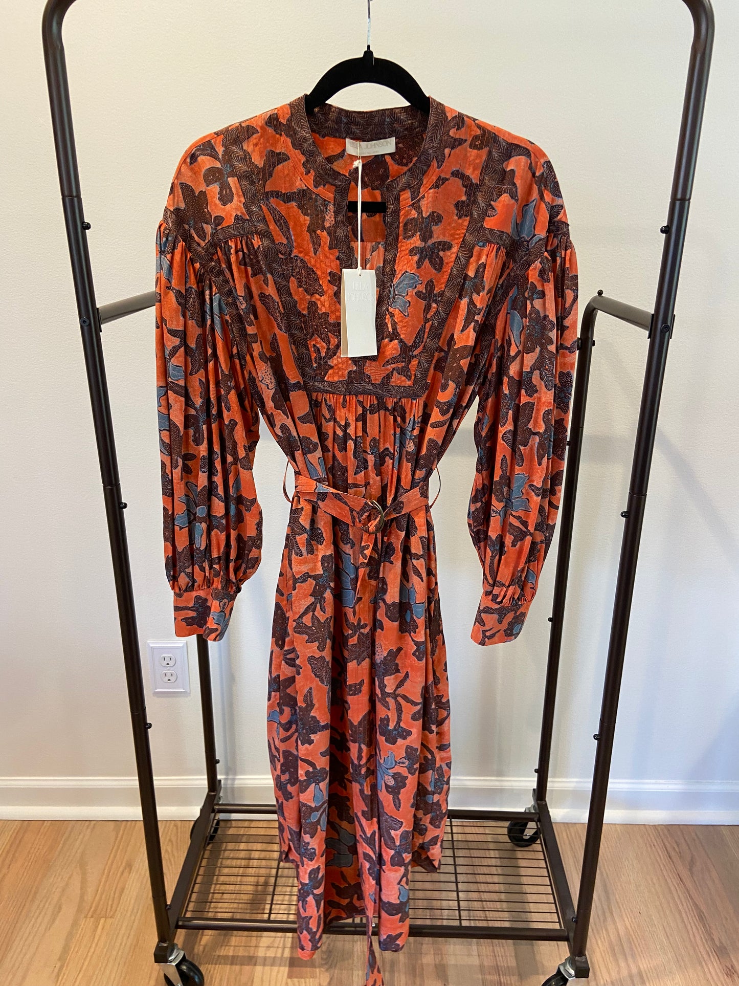 Ulla Johnson Taiana Dress in Amaryllis size 10