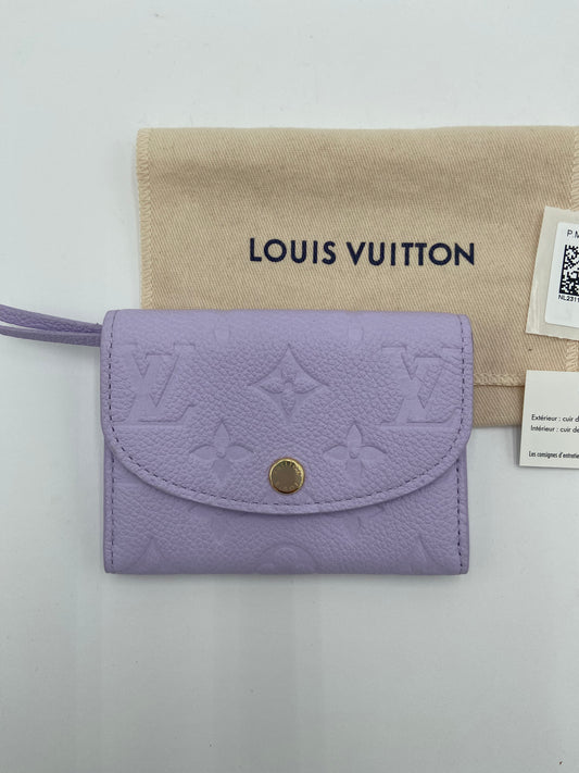 Louis Vuitton Rosalie Coin Purse in Bubble Tea