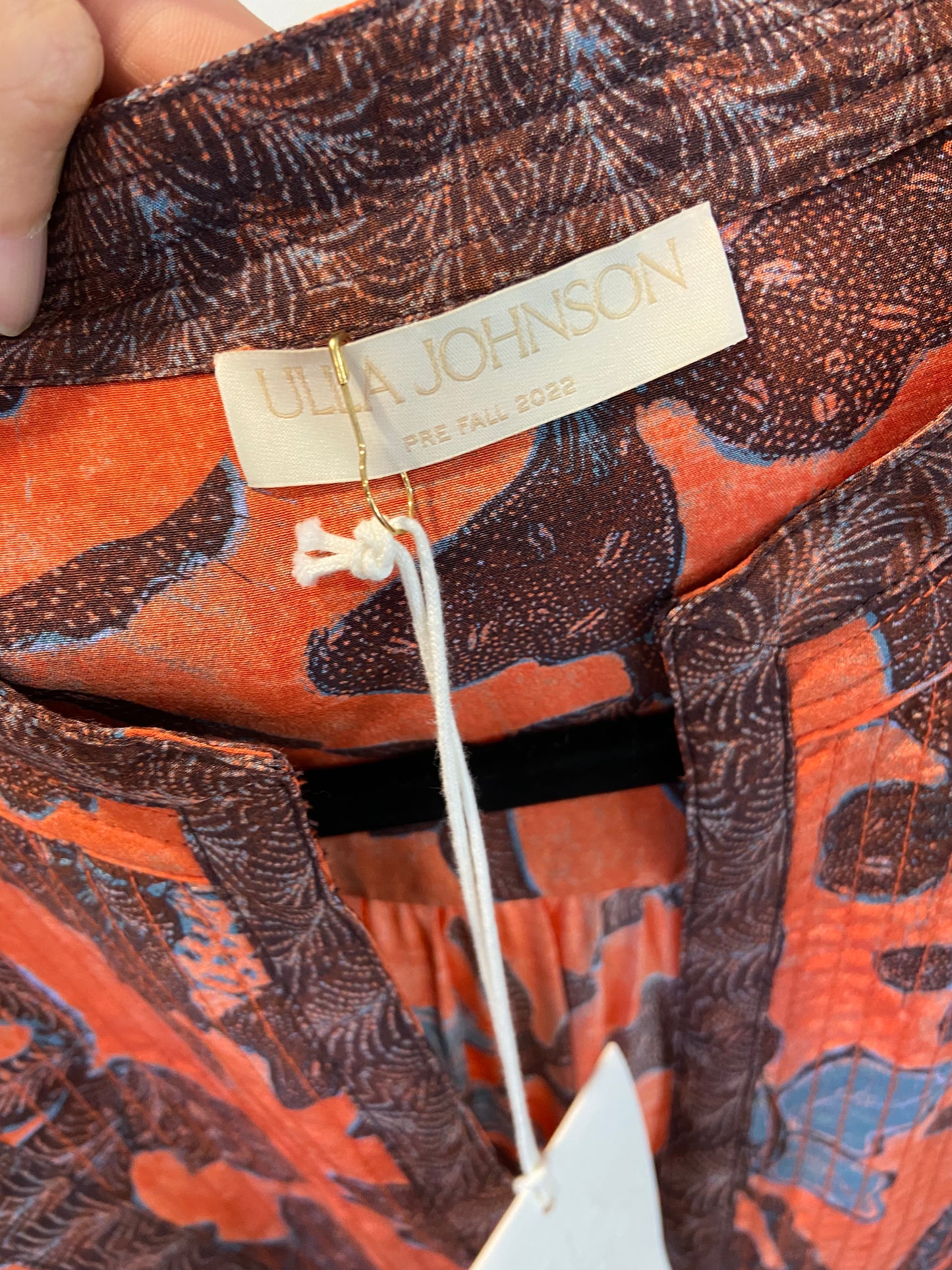 Ulla Johnson Taiana Dress in Amaryllis size 10