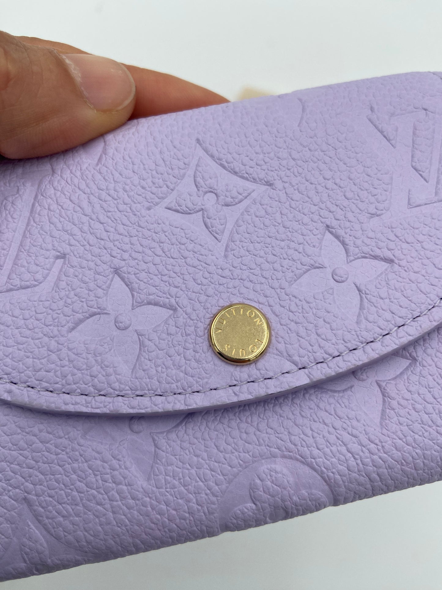 Louis Vuitton Rosalie Coin Purse in Bubble Tea