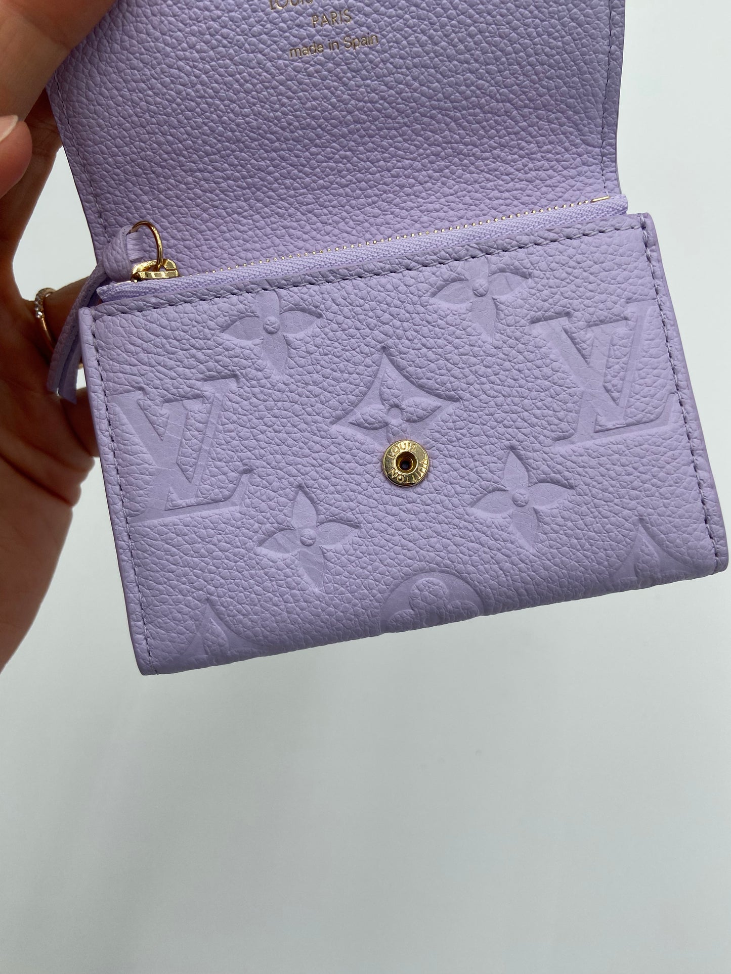 Louis Vuitton Rosalie Coin Purse in Bubble Tea