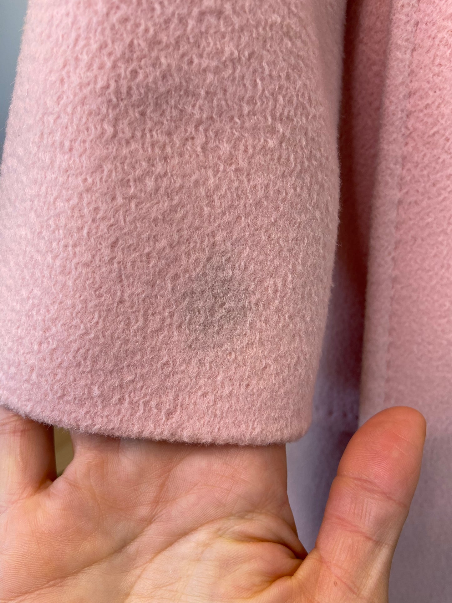 Max Mara Morfeo Hooded Drap Camel Trench Coat In Pink size US 4