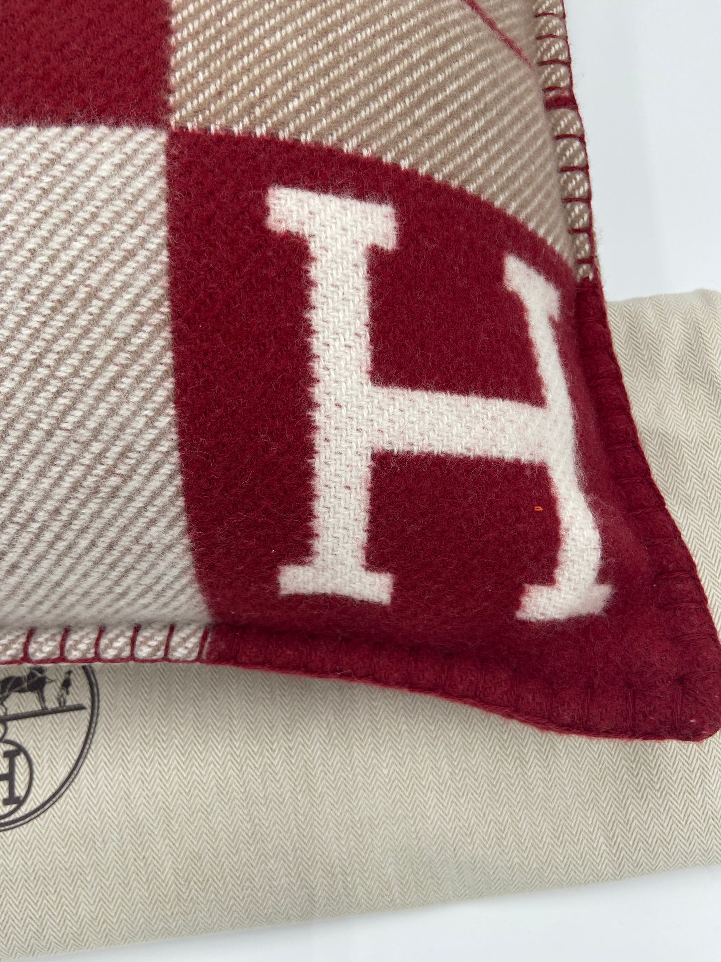 Hermes Wool Cashmere Avalon Pillow PM