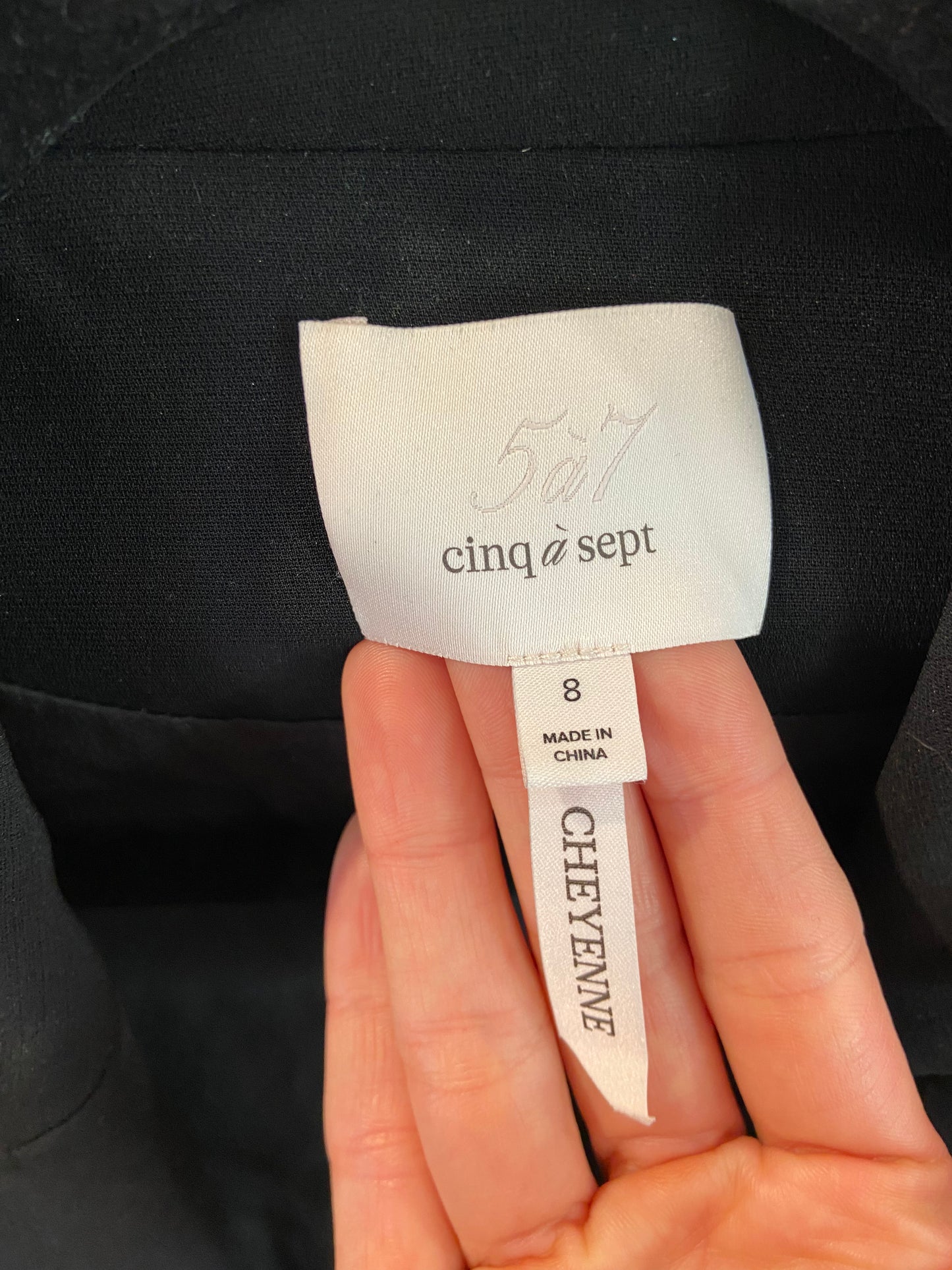 Cinq a Sept Heart Cheyenne Embellished Blazer size 8