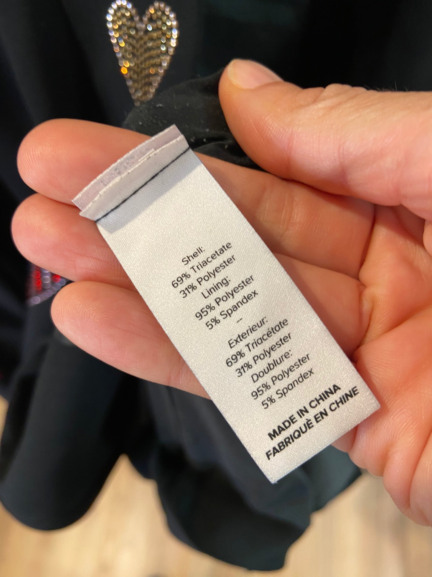 Cinq a Sept Heart Cheyenne Embellished Blazer size 8