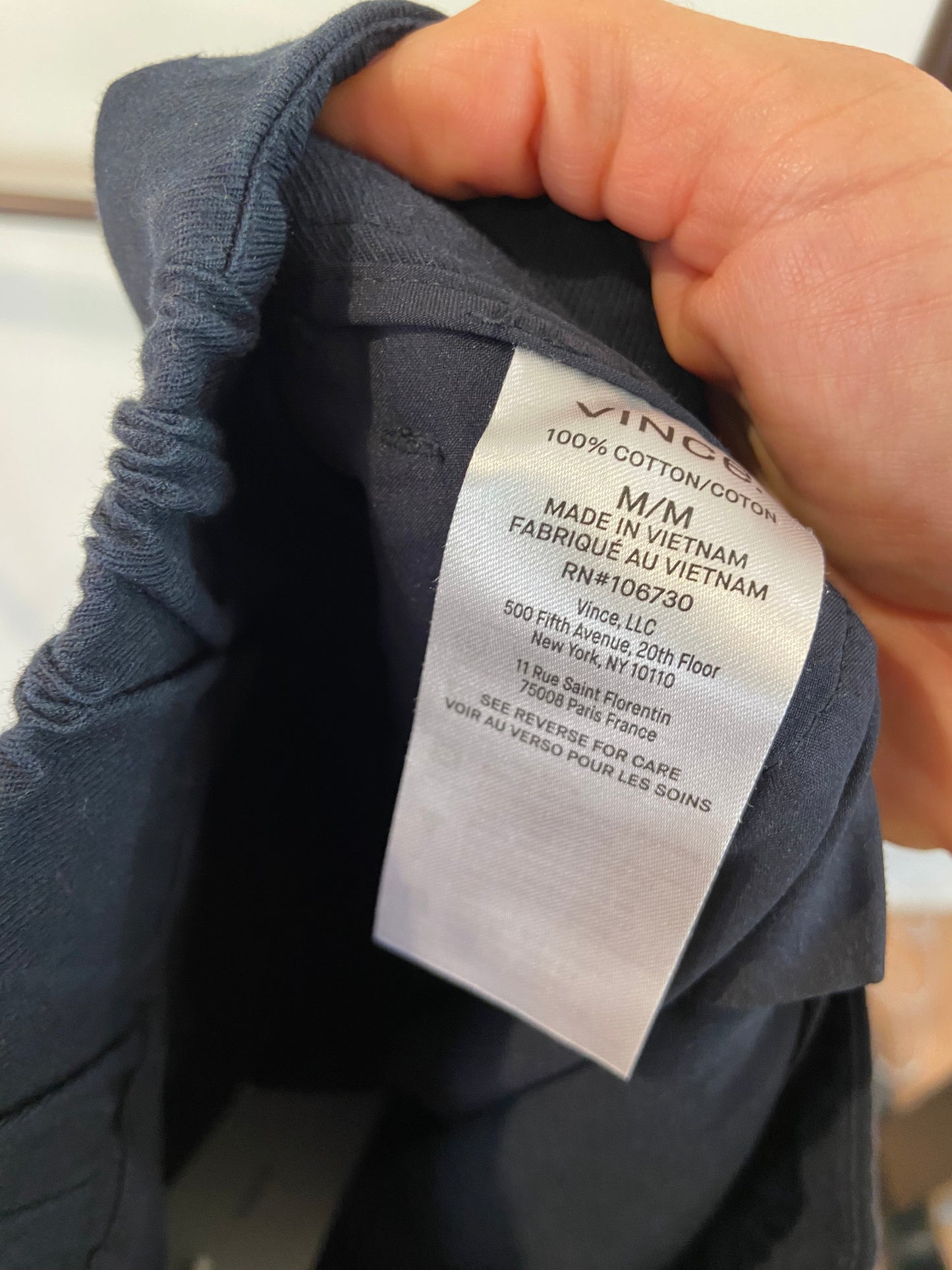 Vince Tapered Pull-On Pants size M