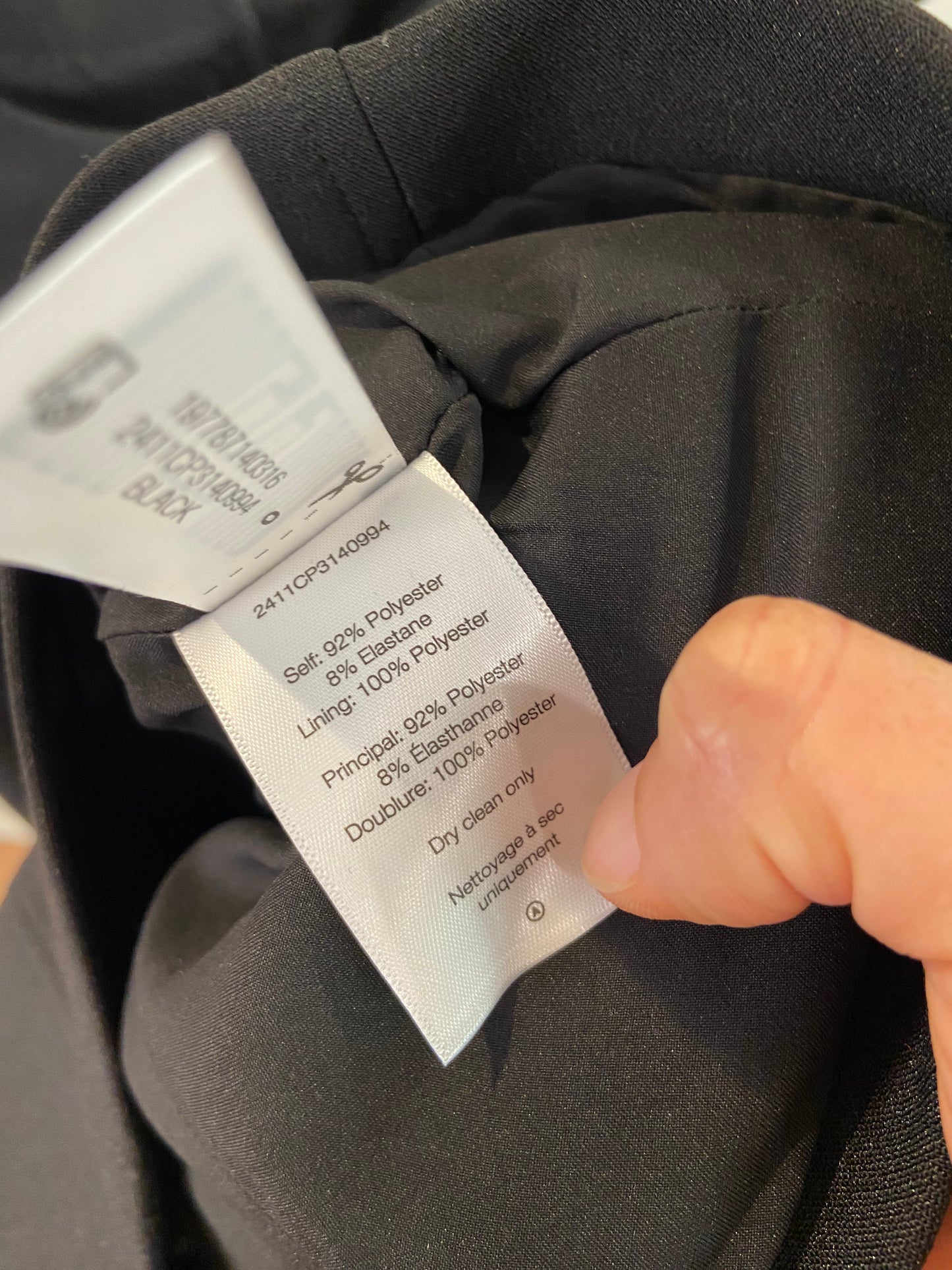 Veronica Beard Faith Top in Black size 0