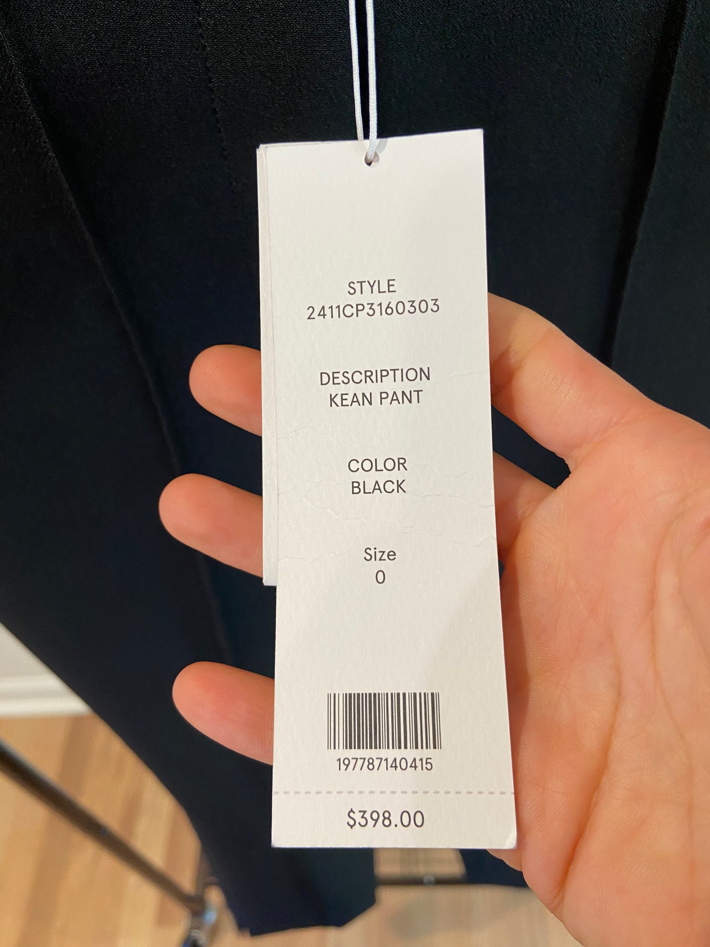 Veronica Beard Kean Pants Black size 0