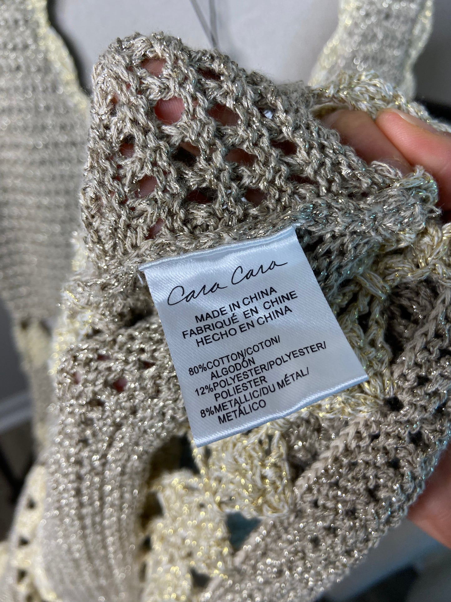 Cara Cara Joanne Crochet Dress size S
