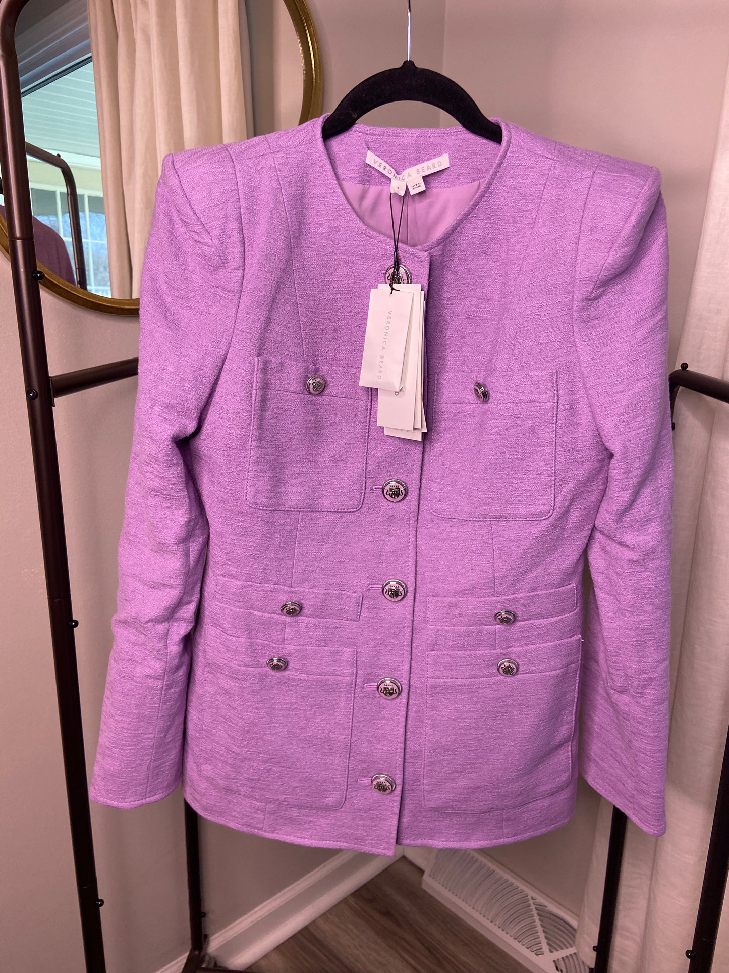 Veronica Beard Carey Dickey Jacket size 4