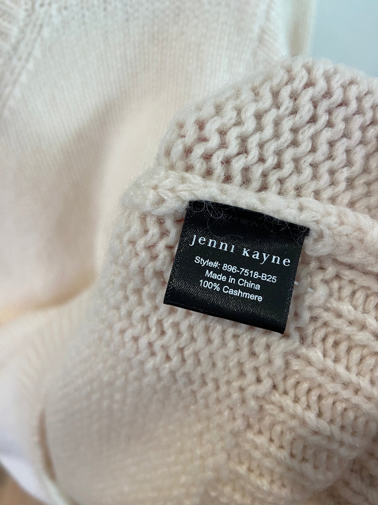 Jenni Kayne Kate V-Neck Cashmere Sweater