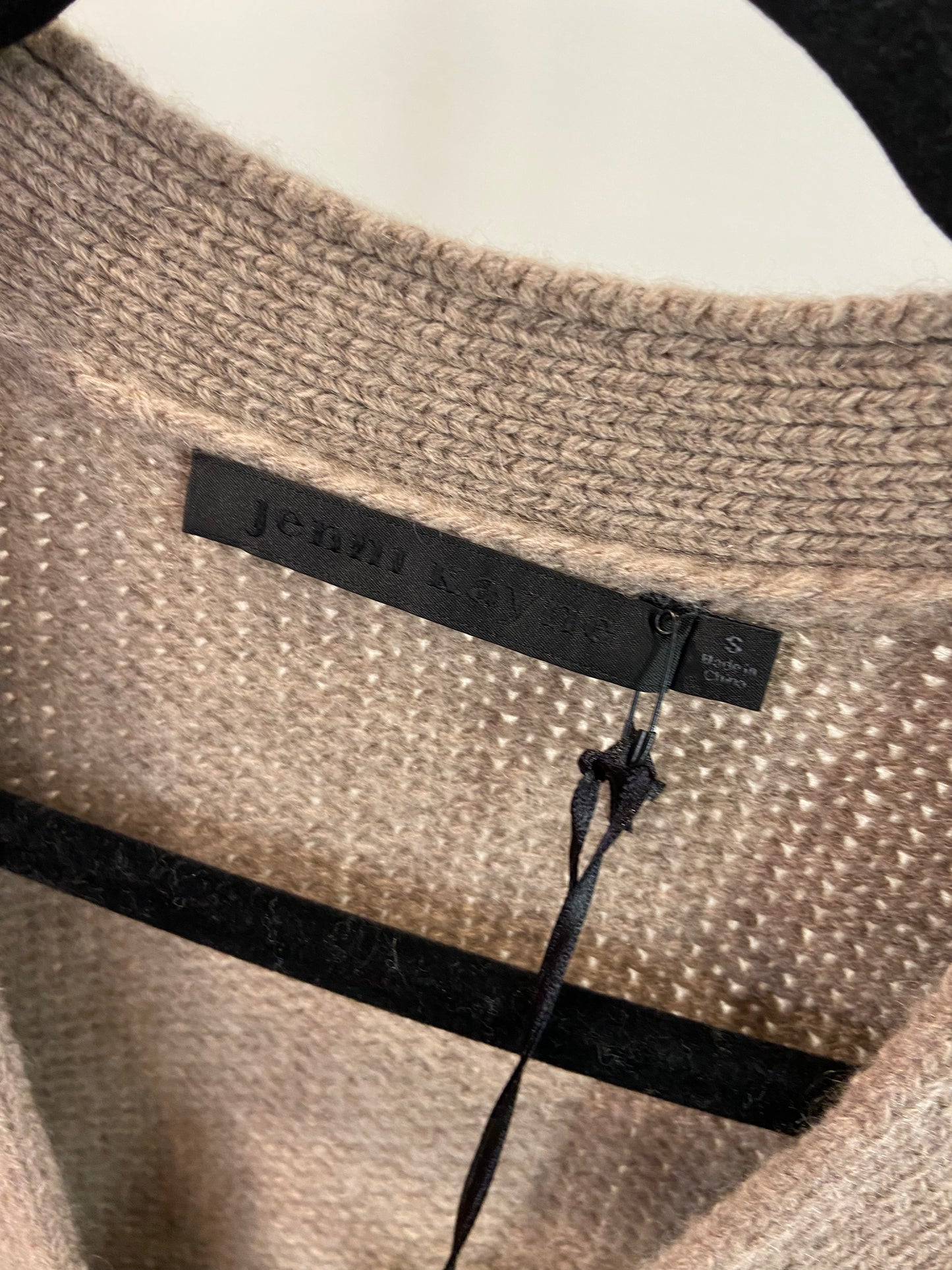 Jenni Kayne Cashmere Spencer Cardigan in Almond size S