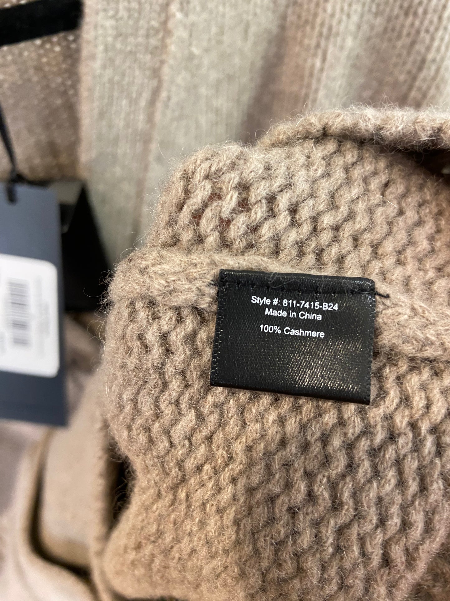 Jenni Kayne Cashmere Spencer Cardigan in Almond size S