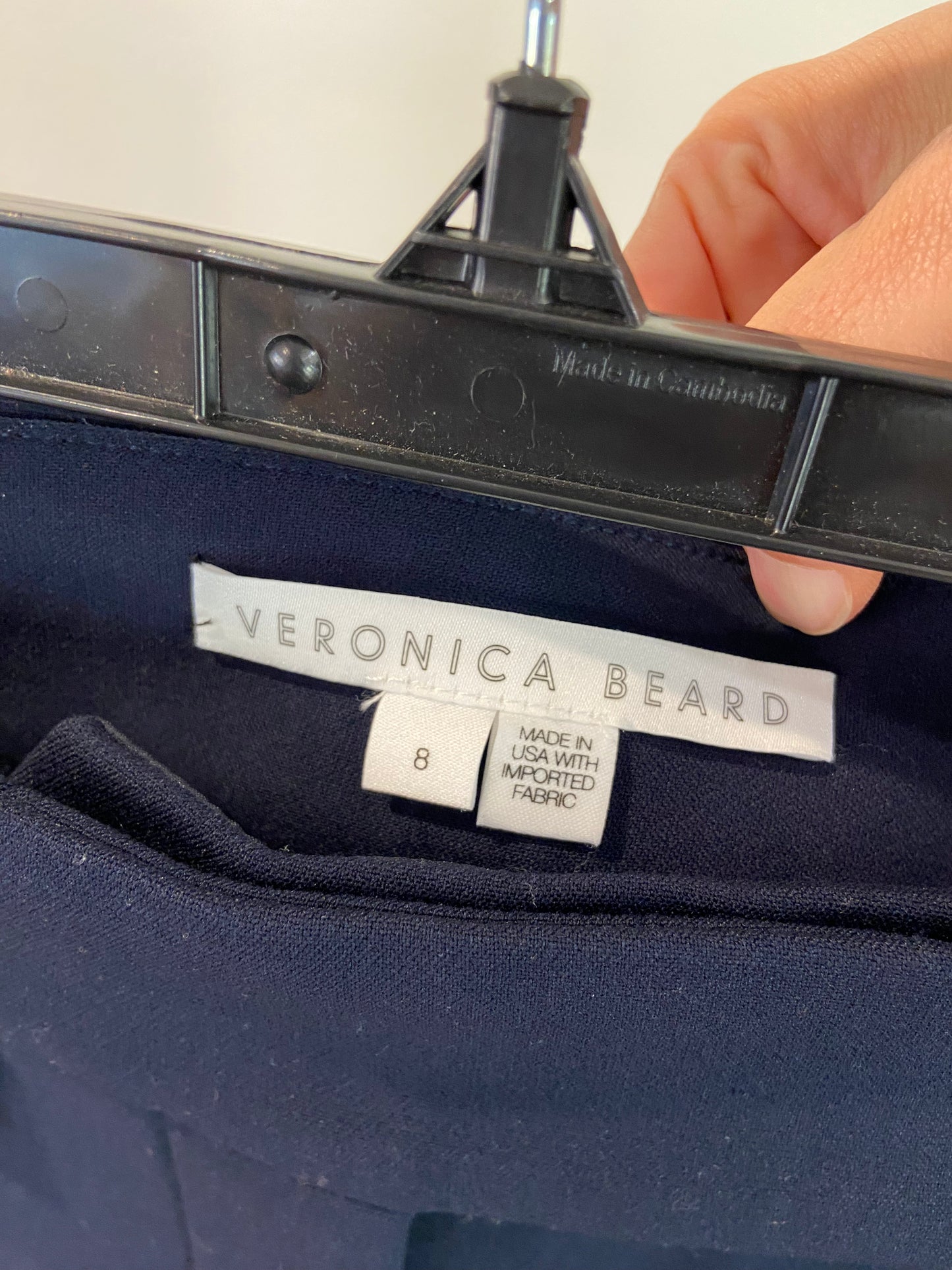 Veronica Beard Renzo Slim-Leg Pant size 8