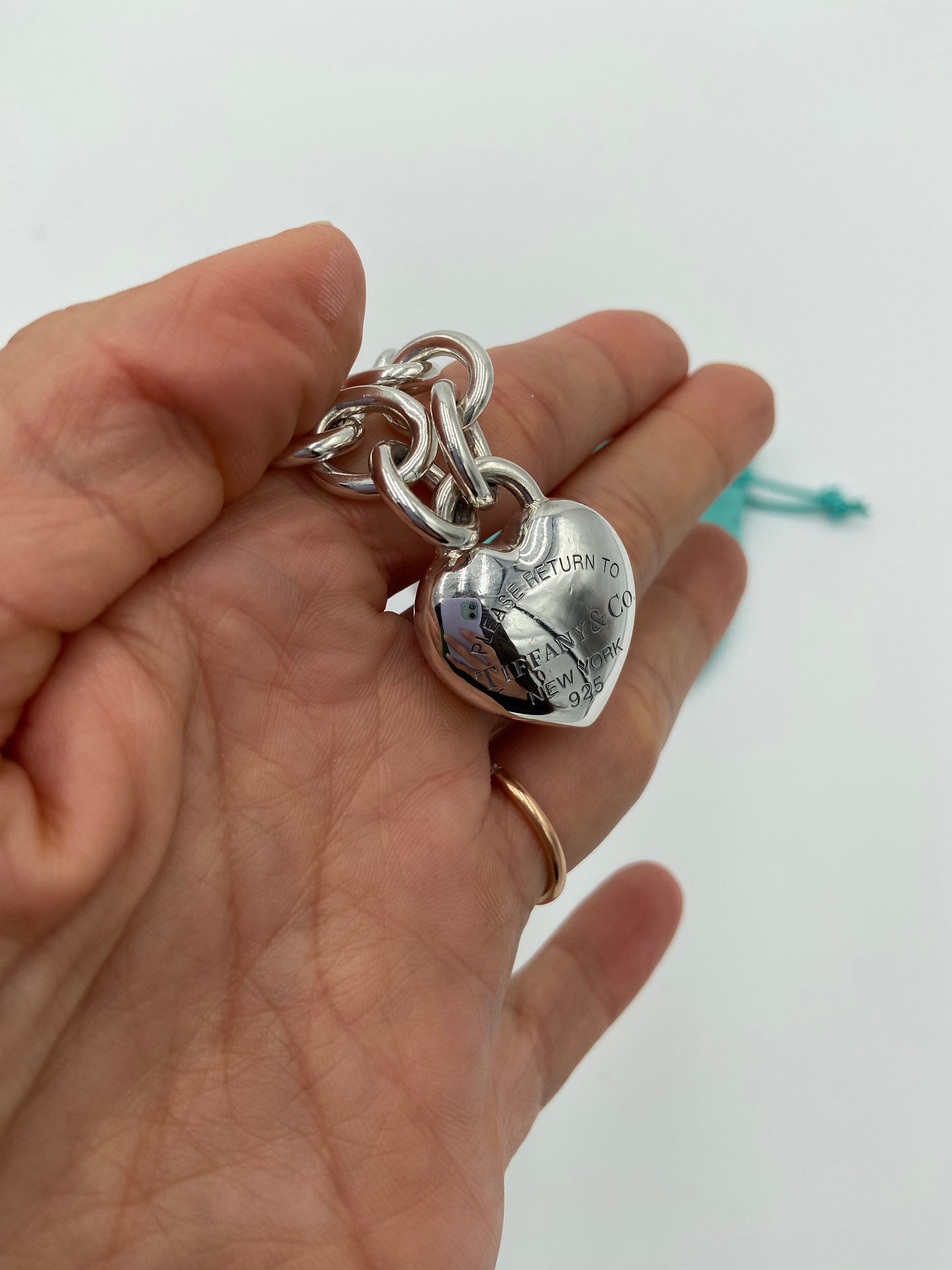 Tiffany & Co Full Heart Toggle Bracelet