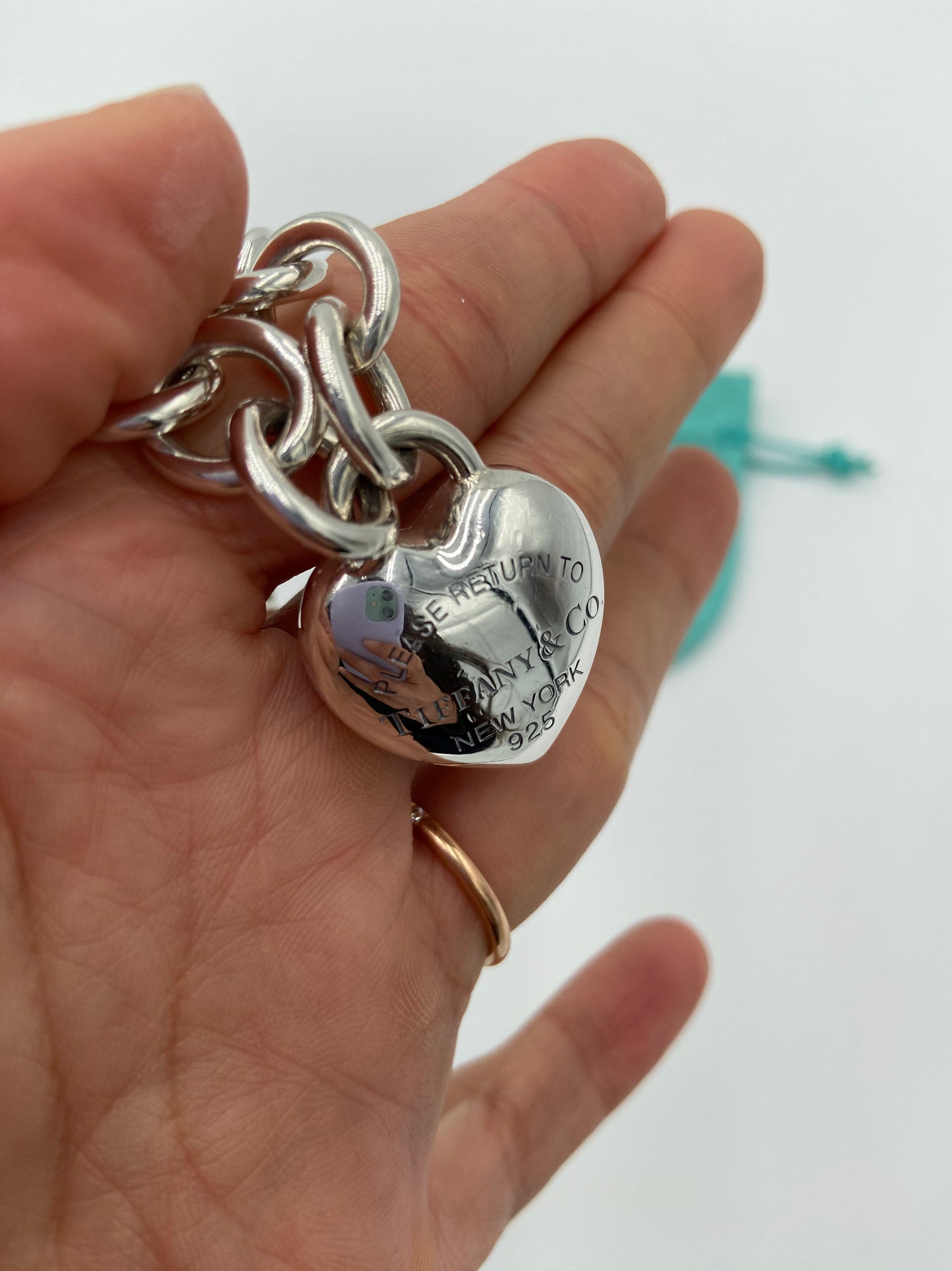 Tiffany & Co Full Heart Toggle Bracelet