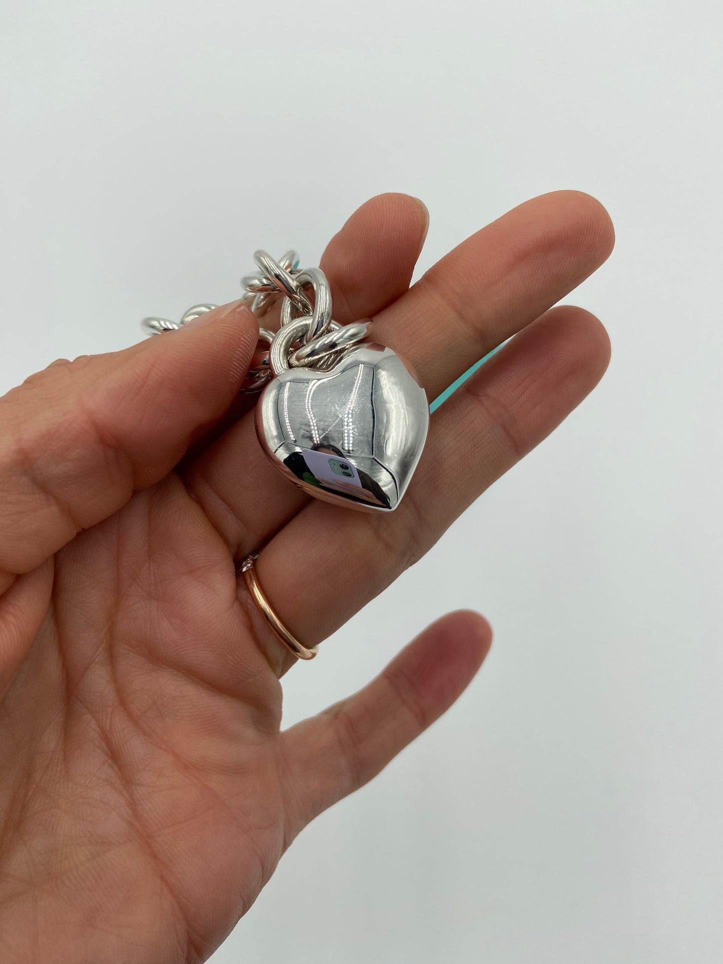 Tiffany & Co Full Heart Toggle Bracelet