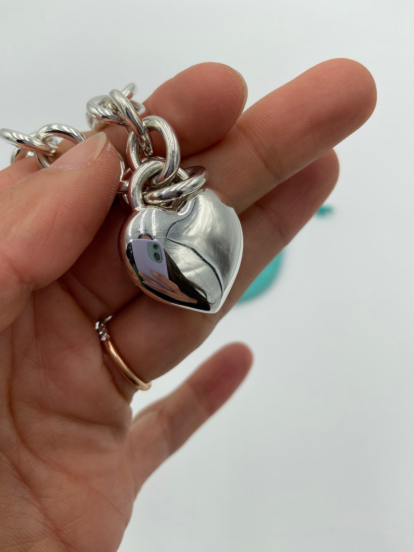 Tiffany & Co Full Heart Toggle Bracelet