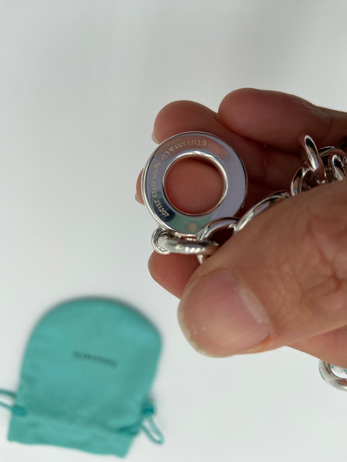 Tiffany & Co Full Heart Toggle Bracelet