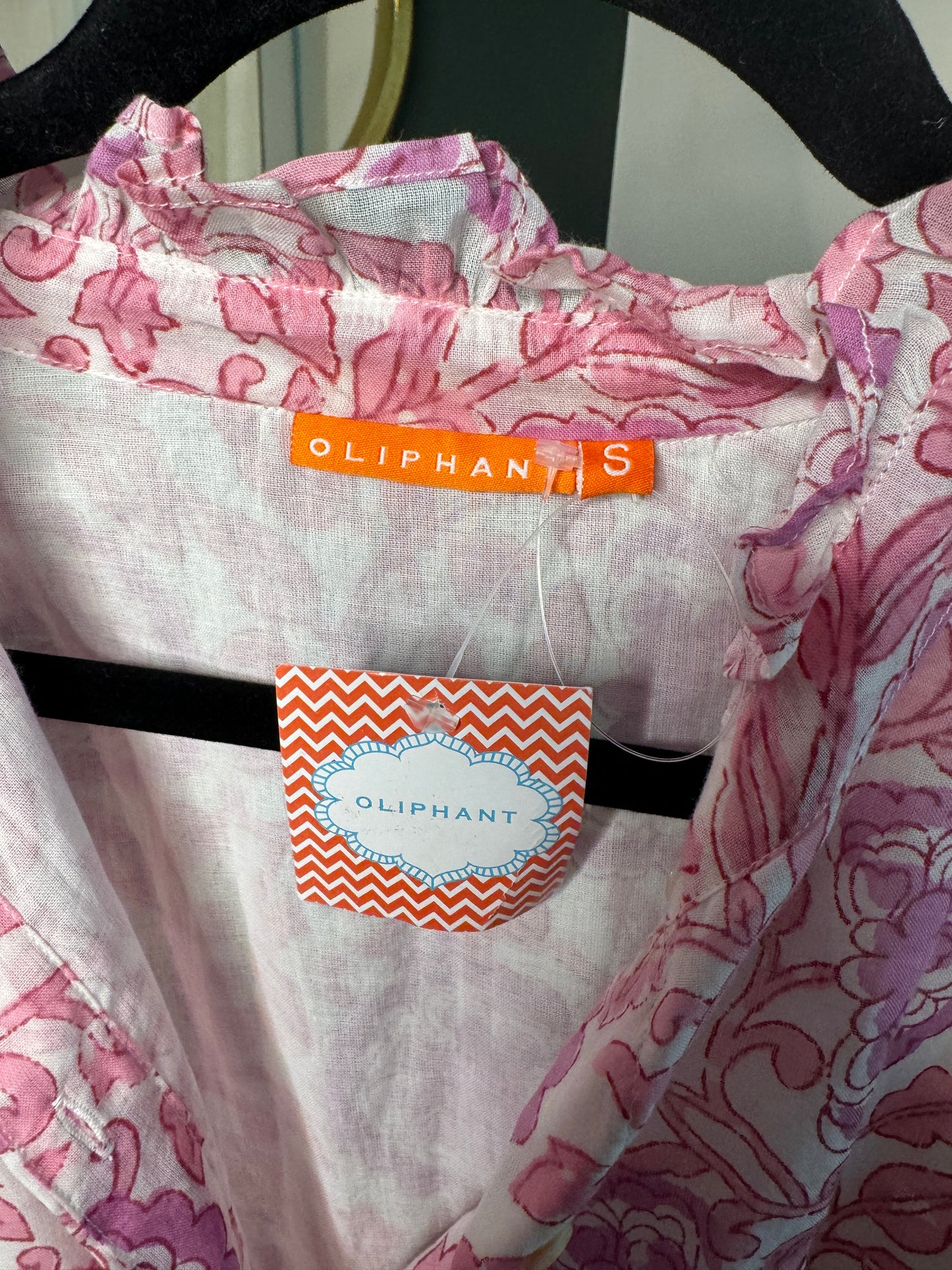 Oliphant Ruffle Maxi Dress size S