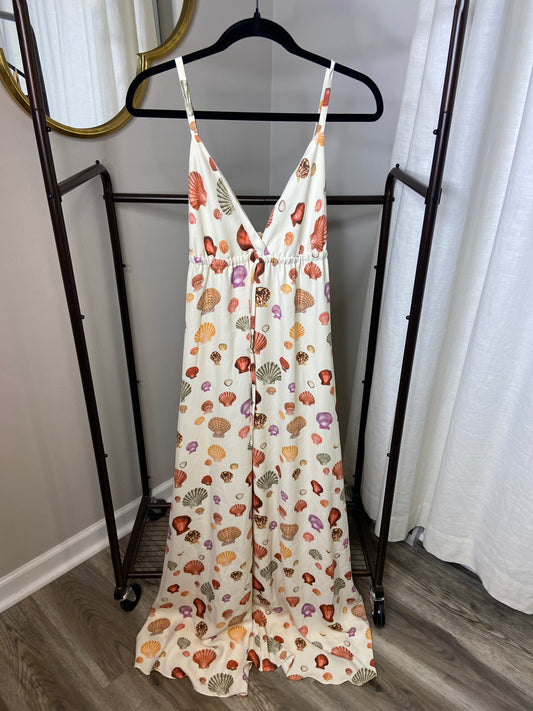 L'Agence Shell Printed Maxi Dress size XS