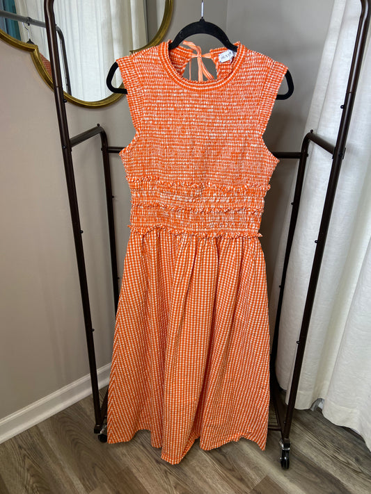 Hunter Bell Louise Gingham Dress size L