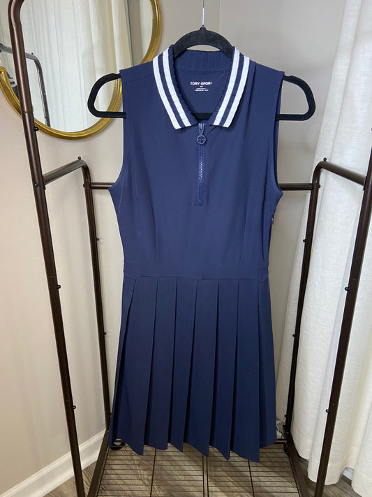 Tory Burch Performance Pleated Golf Dress size S