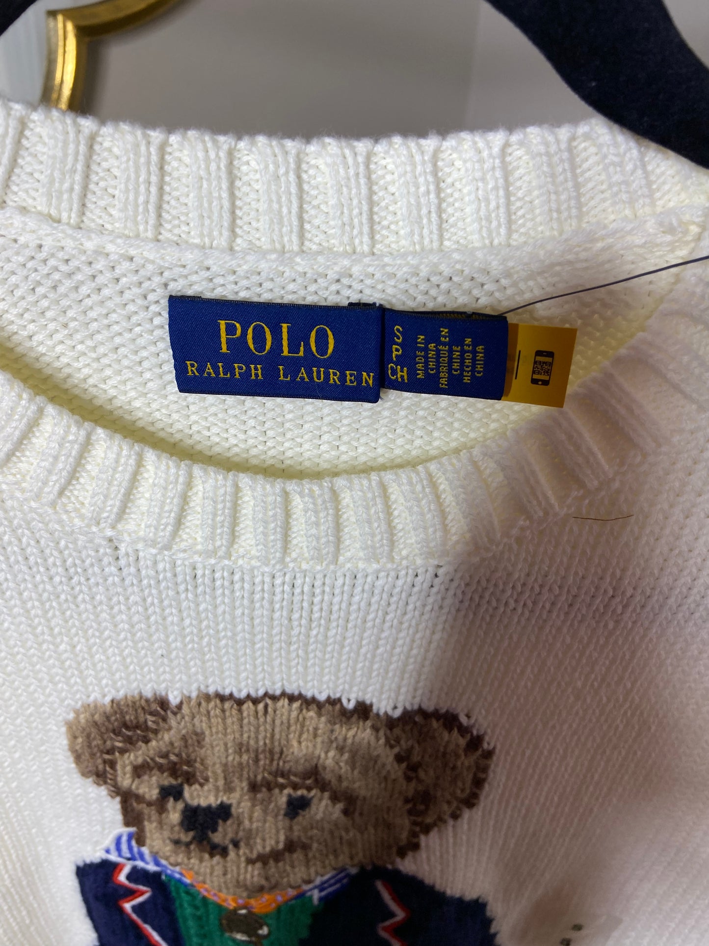 Polo Ralph Lauren Bear Sweater size S