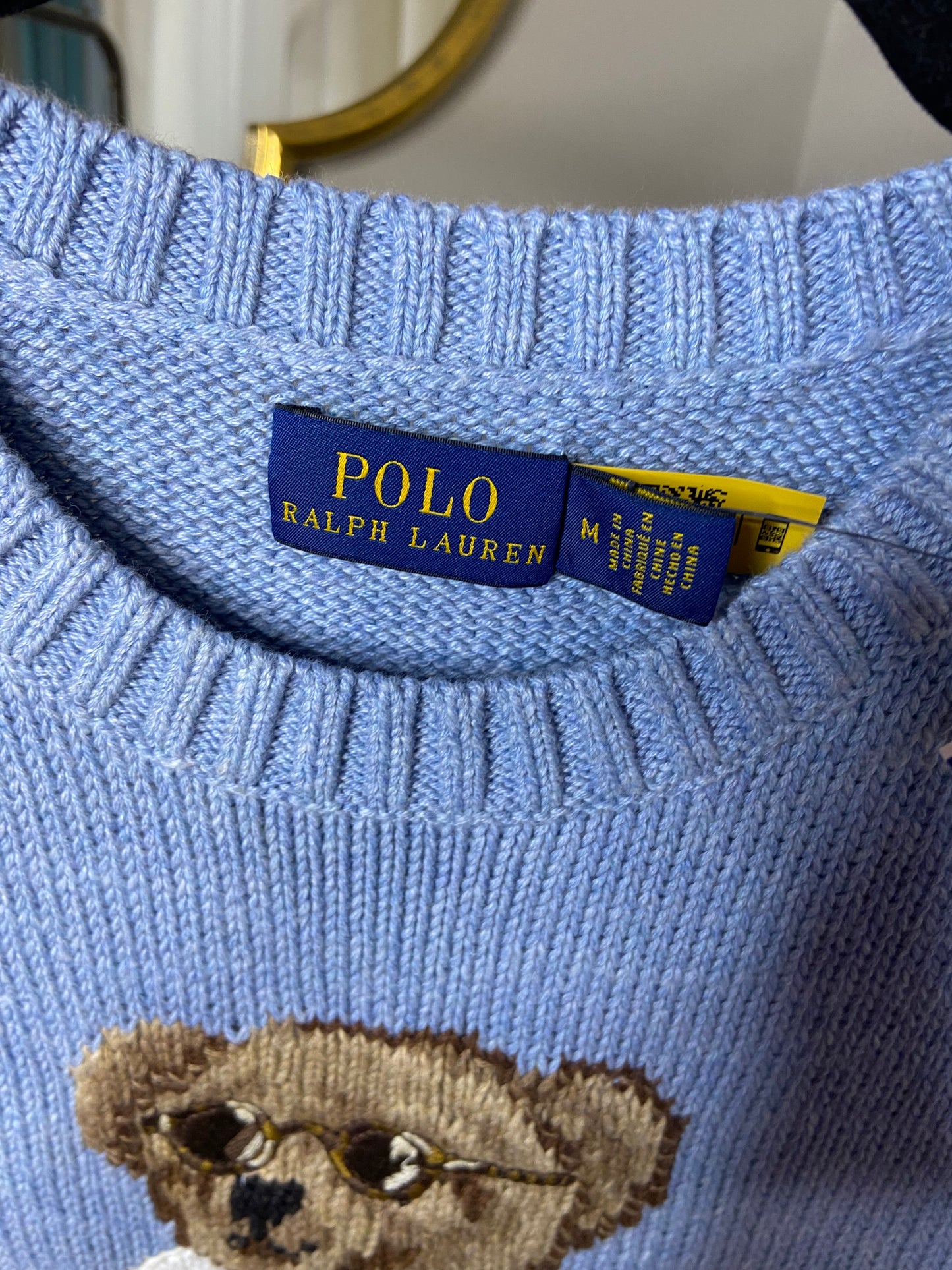 Polo Ralph Lauren Bear Sweater size M