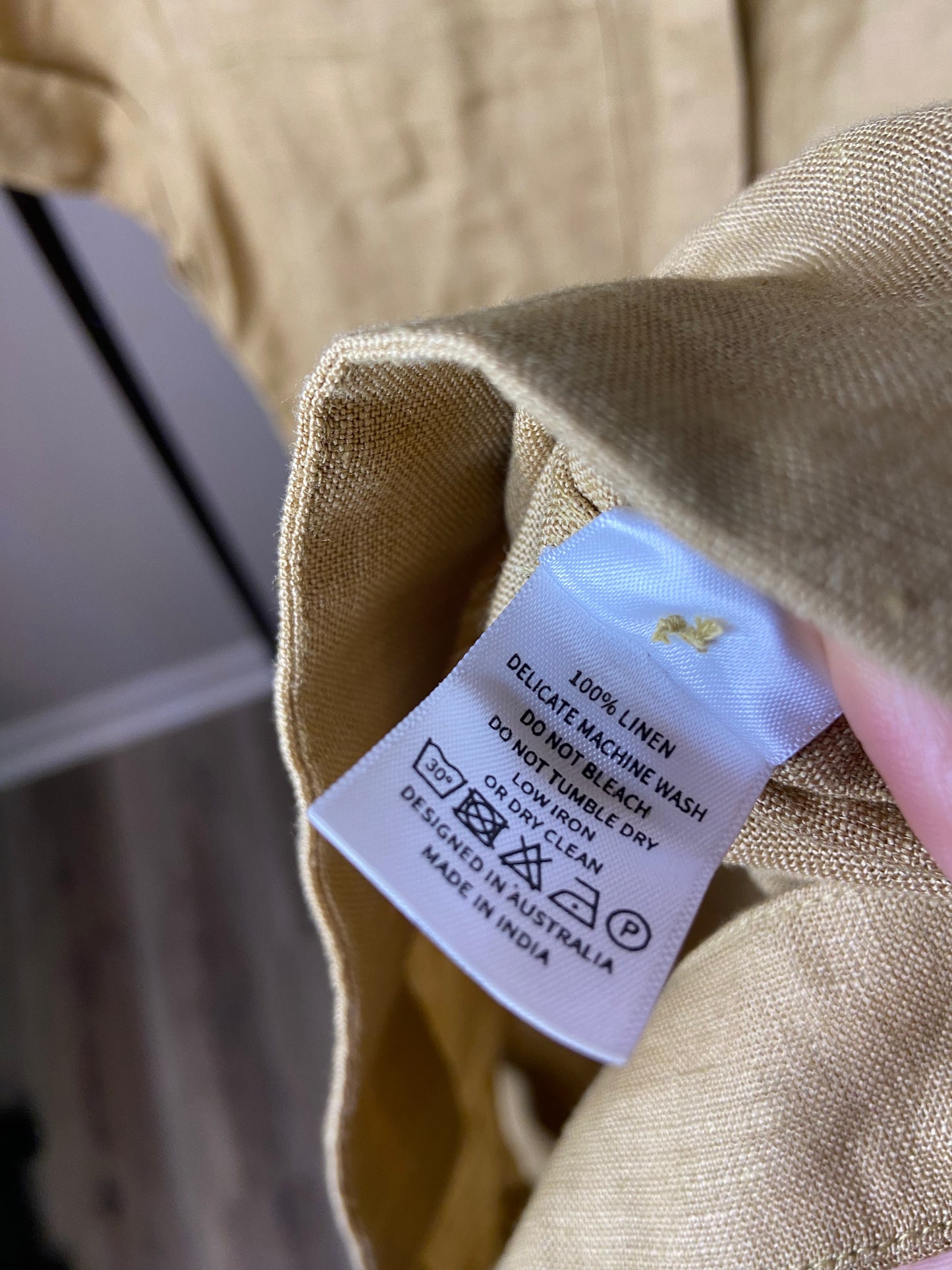 Kivari Tully Linen Playsuit Romper size 4