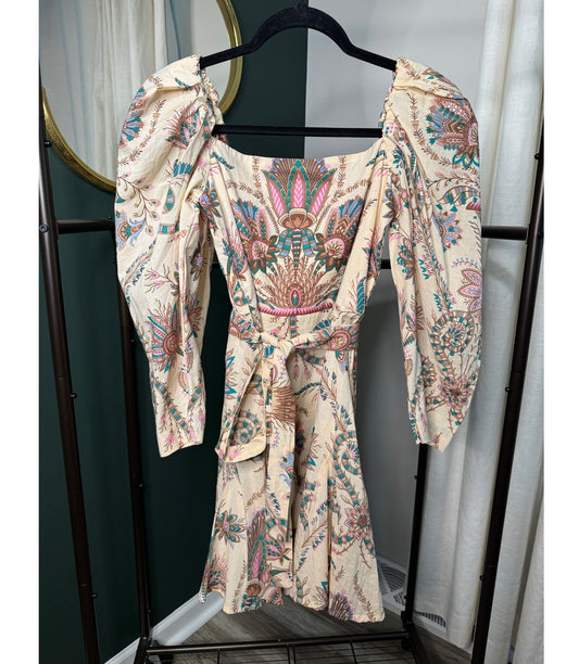 Mille Anais Mini Dress in Versailles size XS