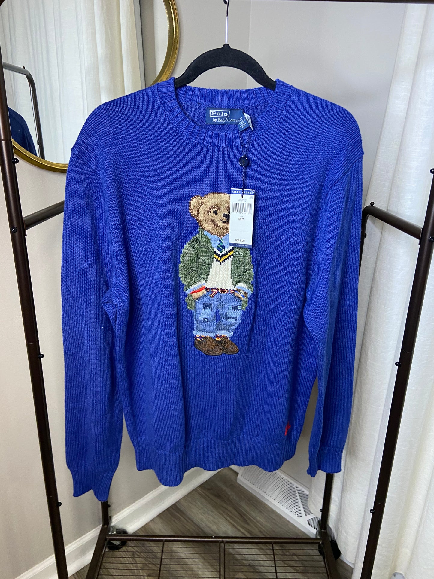 Polo Ralph Lauren Bear Sweater size M