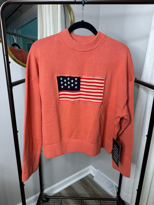 Tuckernuck x Nantucket Reds Americana Sweater size XL
